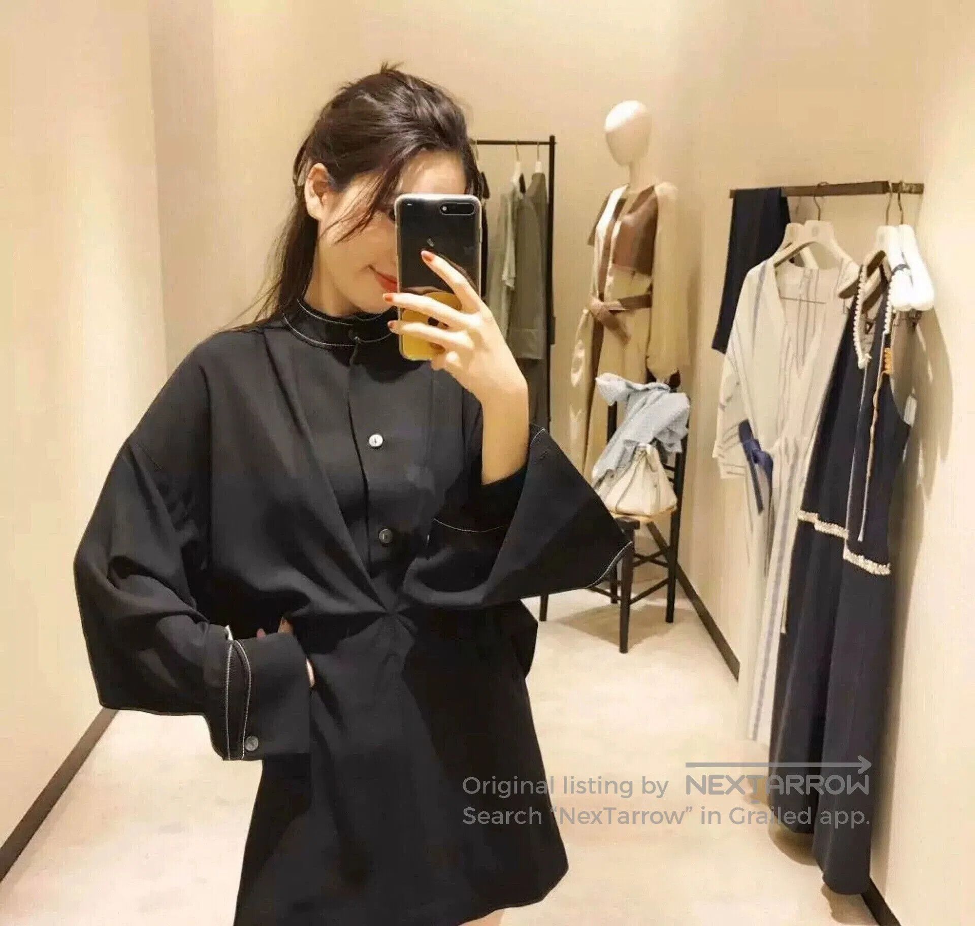 Loewe Loewe Black Wool Blend Shirt. Size US S / EU 44-46 / 1 - 1 Thumbnail