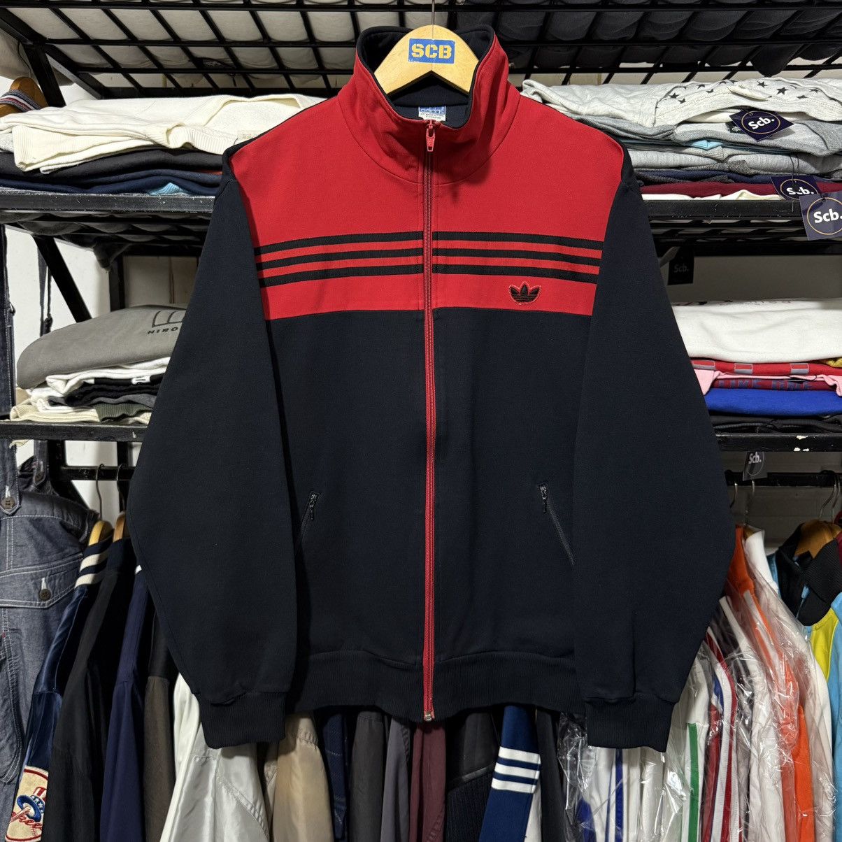 Vintage Vintage 80s 90s adidas w.germany by descente track top Size US L / EU 52-54 / 3 - 4 Thumbnail
