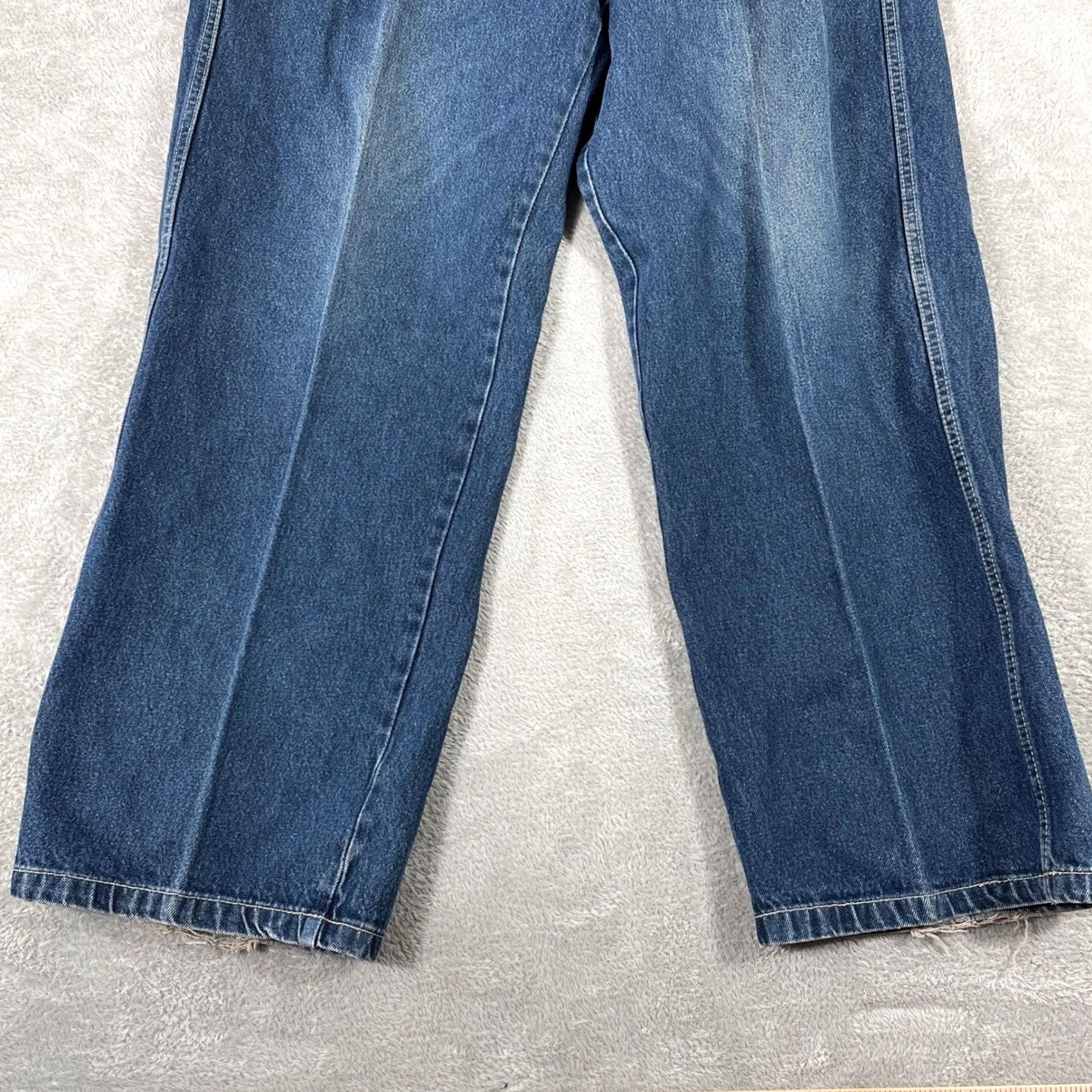 Rocawear Rocawear Jeans Mens 40x34 Blue Baggy Loose Fit Embroidered Denim Y2K Skater Hip Hop 90s Vintage Relaxed Wide-Leg Jeans Mens Size US 40 / EU 56 - 5 Thumbnail