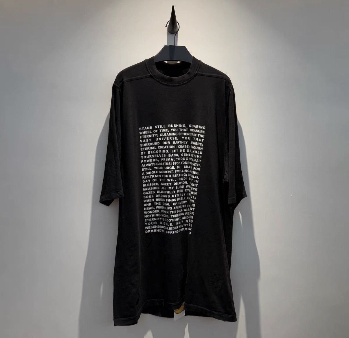 Rick Owens Rick Owens DRKSHDW "Barrage" Graphic Short Sleeve T-Shirt Size US M / EU 48-50 / 2 - 1 Thumbnail