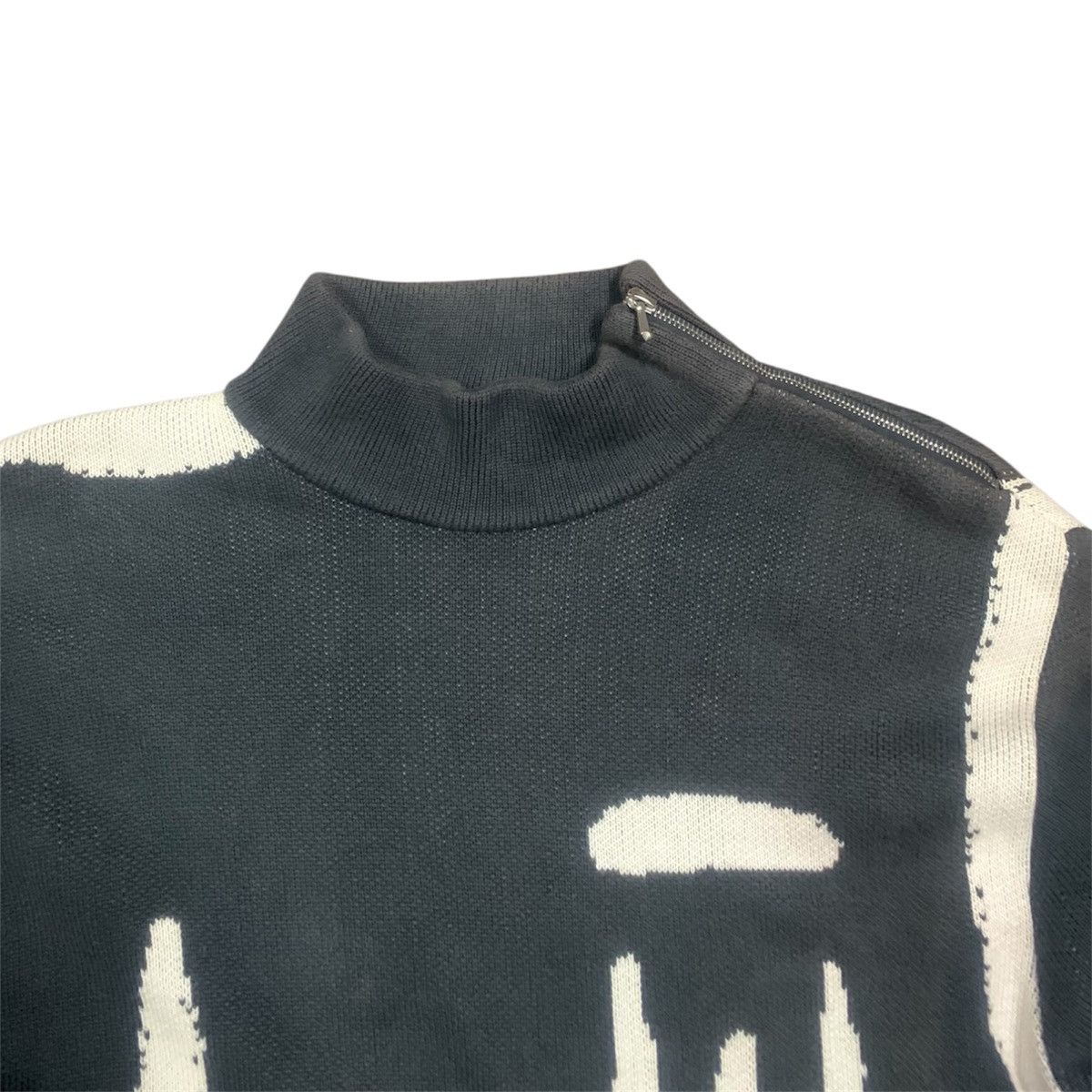 agnes b. Agnes B Homme x Laone Lopes Pull d'artiste Knit Sweater Size US S / EU 44-46 / 1 - 10 Thumbnail