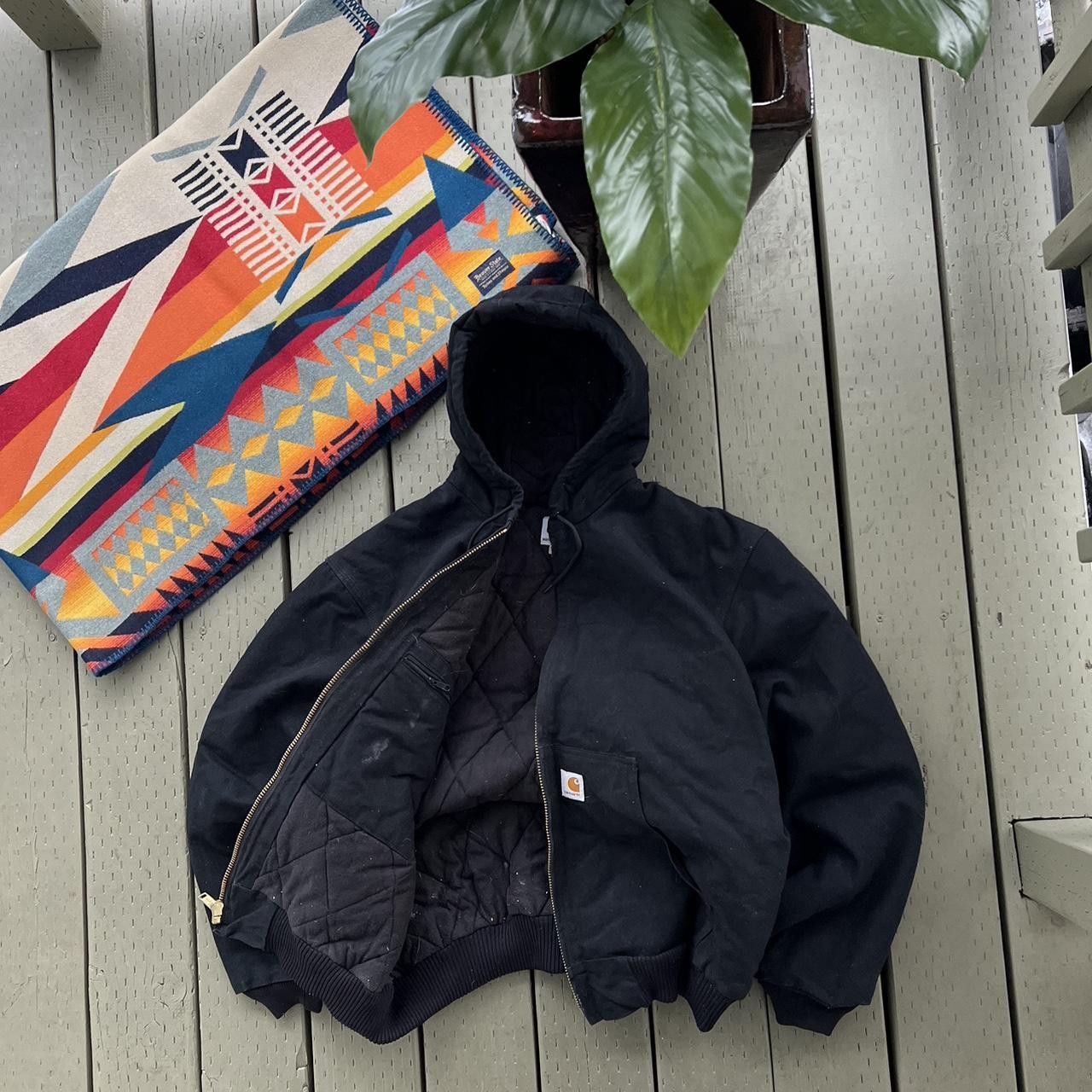 Carhartt × Vintage Vintage Carhartt Hooded Jacket Size US XL / EU 56 / 4 - 1 Thumbnail