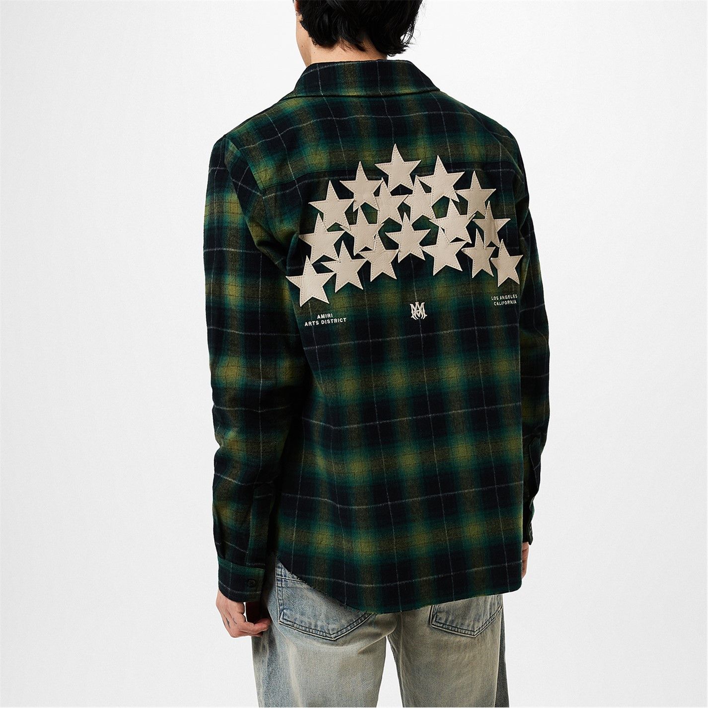Amiri AMIRI Star Flannel Shirt Size US L / EU 52-54 / 3 - 3 Thumbnail