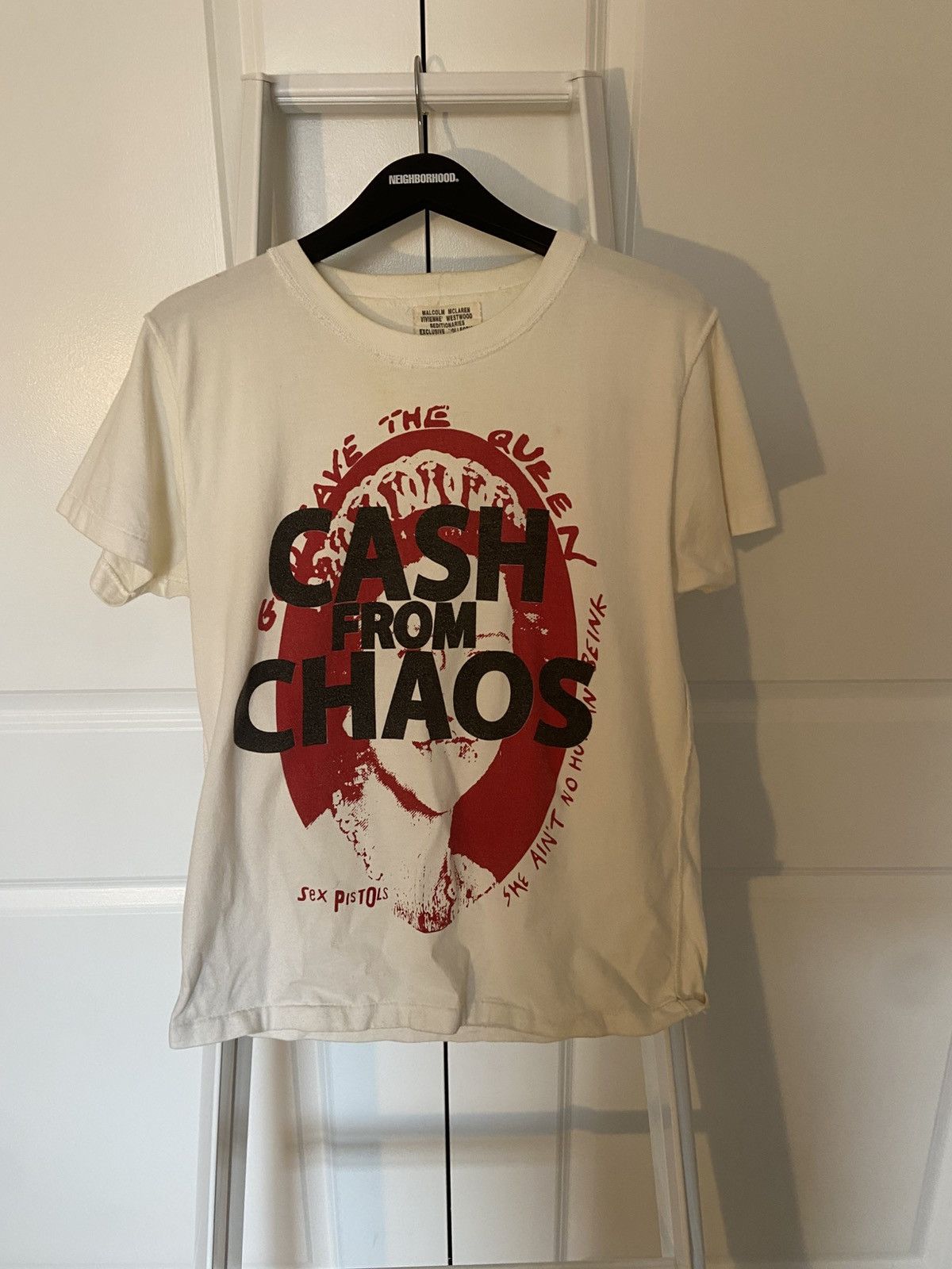 Seditionaries Reprint - Cash From Chaos Sex Pistols Tee Size US S / EU 44-46 / 1 - 1 Thumbnail