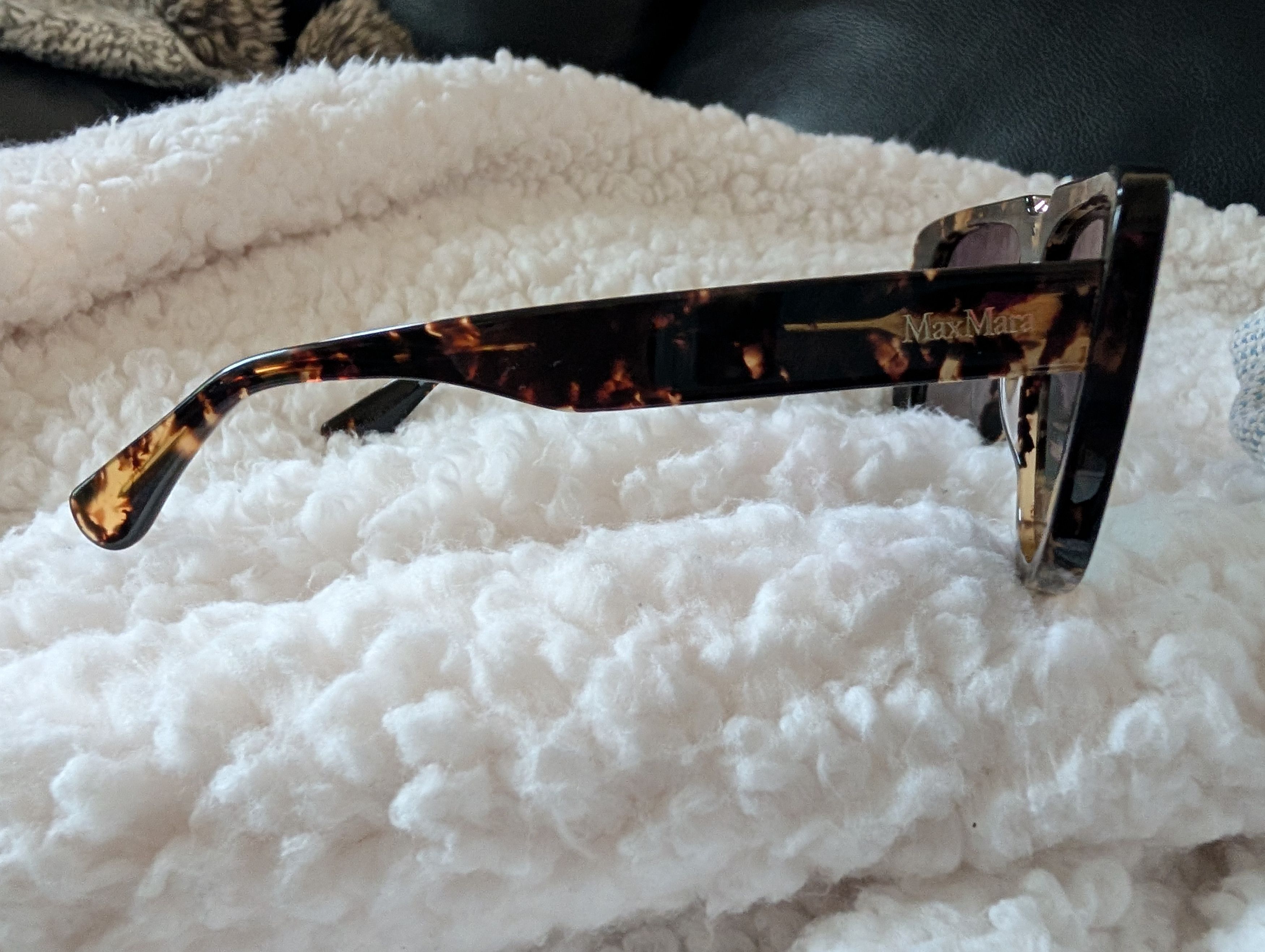 Max Mara Max Mara SPARK1 MM0075 Square Tortoise Shell Sunglasses Size ONE SIZE - 5 Thumbnail