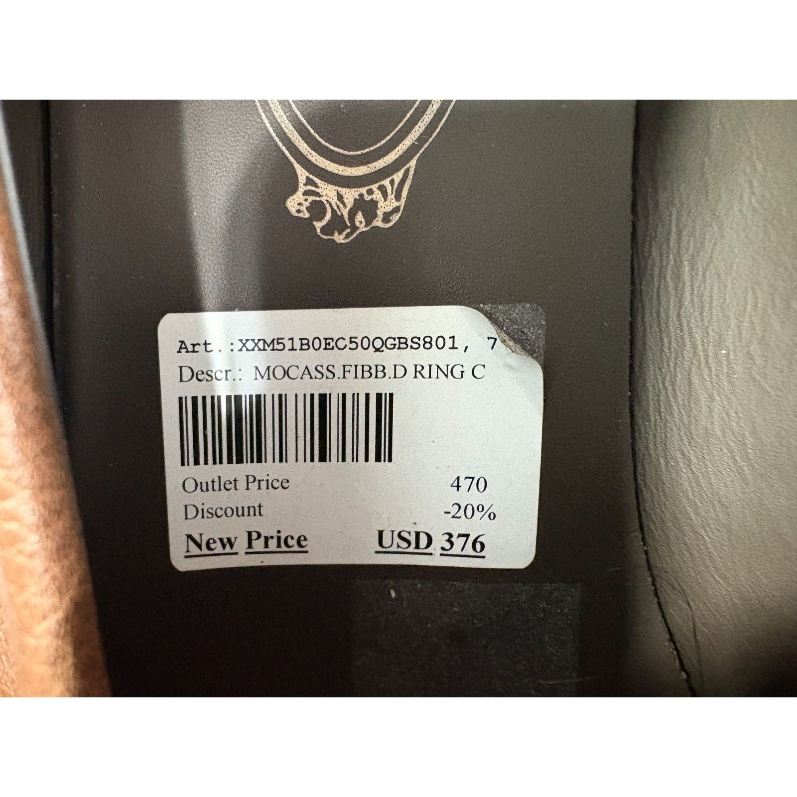 Tod's Tod's Fibbia moccasin Leather Loafers size 7 US color brown Size US 7 / EU 40 - 10 Thumbnail
