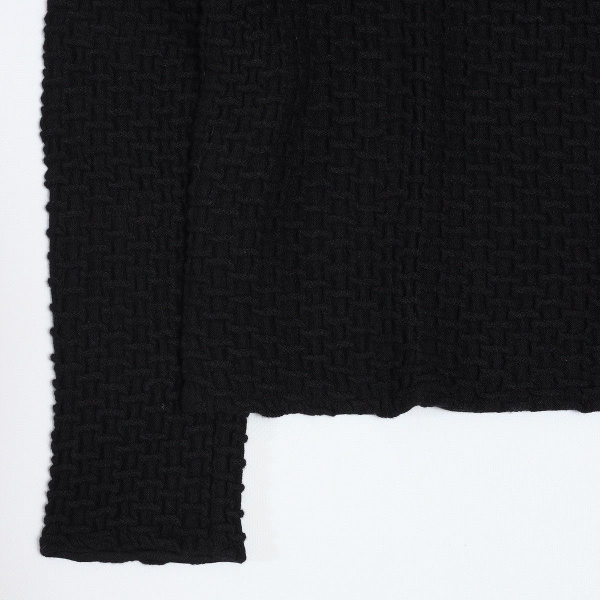 Annette Gortz Annette Gortz Wool Nylon Waffle Sweater Black Size M / US 6-8 / IT 42-44 - 5 Thumbnail