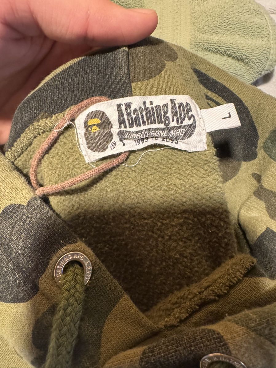 Bape 1st Camo College Pullover Hoodie Size US L / EU 52-54 / 3 - 4 Thumbnail