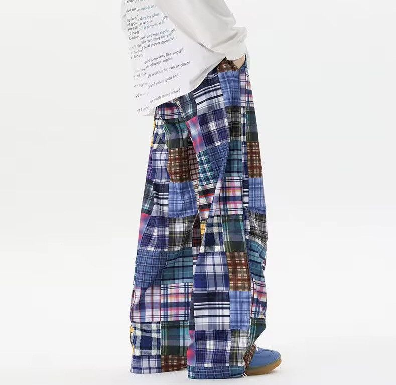 Other Patchwork Streetwear Baggy Designer Loose Summer Pants Size US 30 / EU 46 - 3 Thumbnail
