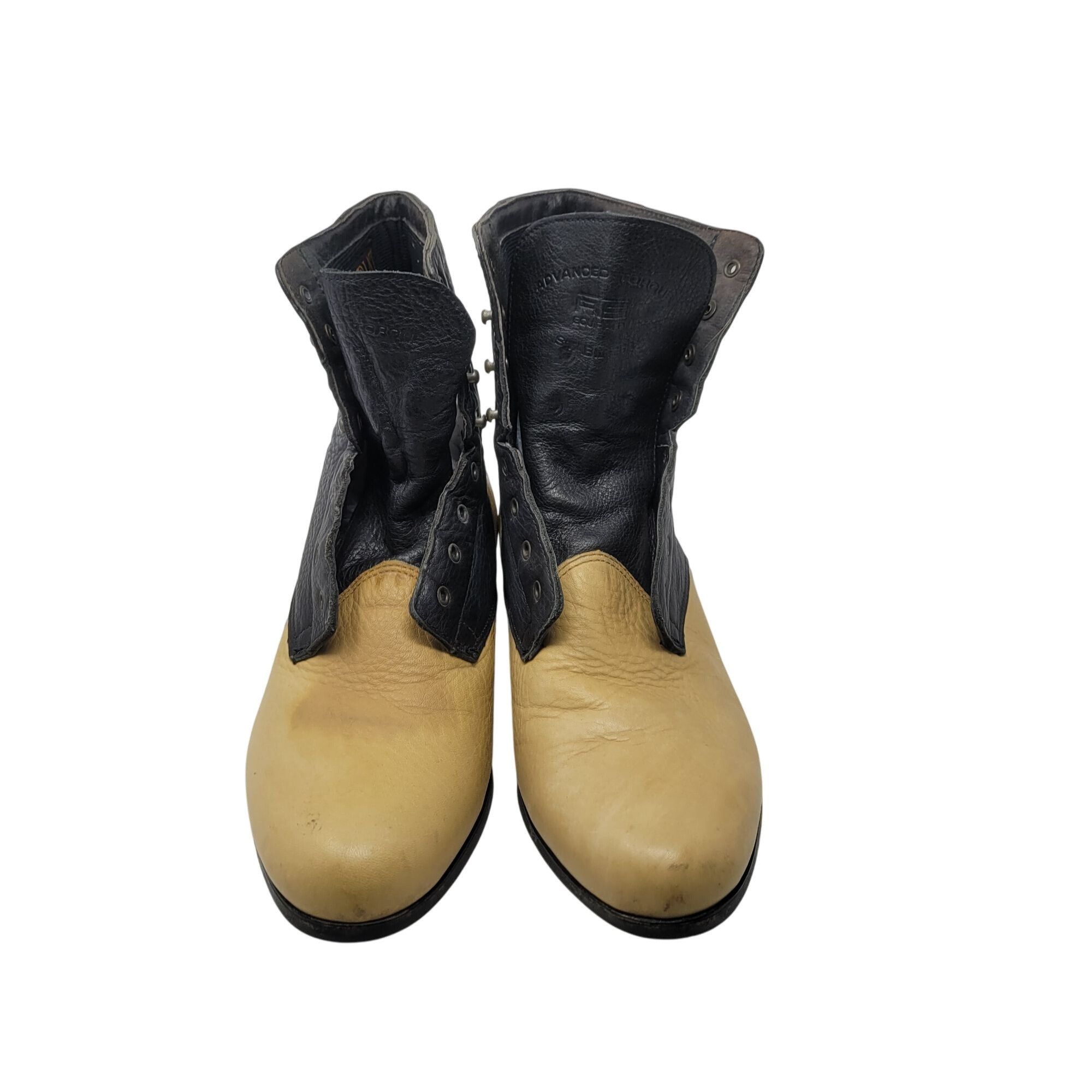 Ariat Ariat Womens Western Leather Ankle Boots 11 Color Blocked B Size US 11 / IT 41 - 2 Thumbnail