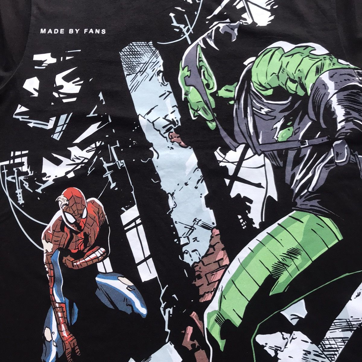 Marvel Comics × Vintage Marvel Comics - Spiderman vs Green Goblin Shirt by fan Size US XL / EU 56 / 4 - 4 Thumbnail