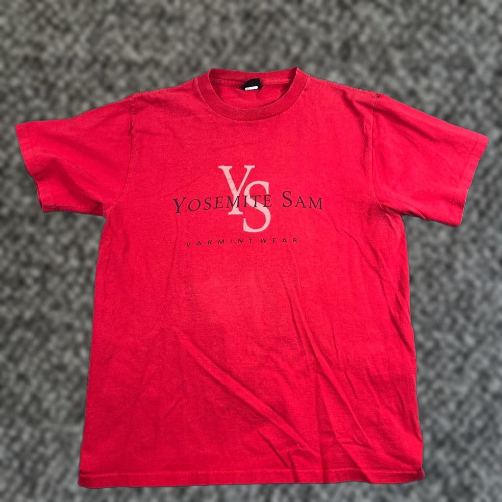 Changes Vintage 1990s Looney Tunes Yosemite Sam Cartoon Graphic T-Shirt Mens XL Red Warner Bros. Size US XL / EU 56 / 4 - 1 Thumbnail