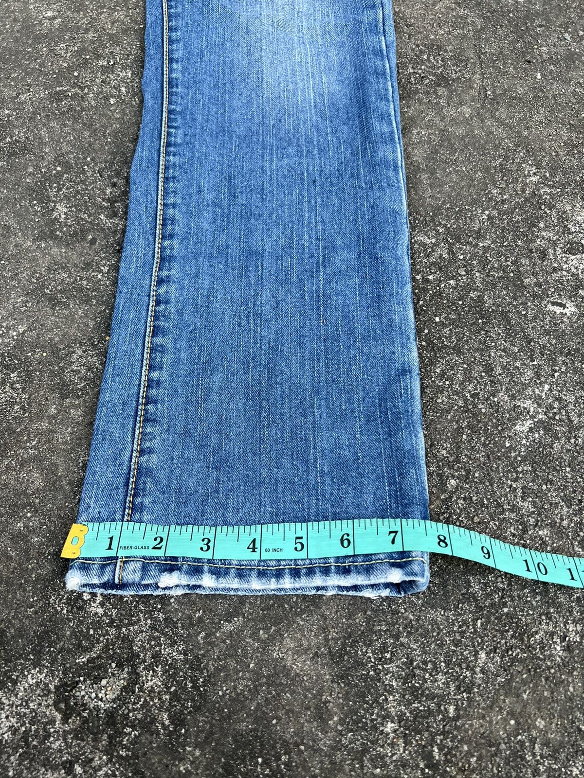 Abercrombie & Fitch × Vintage ABERCROMBIE & FITCH DISTRESSED JEANS Size US 31 - 16 Thumbnail