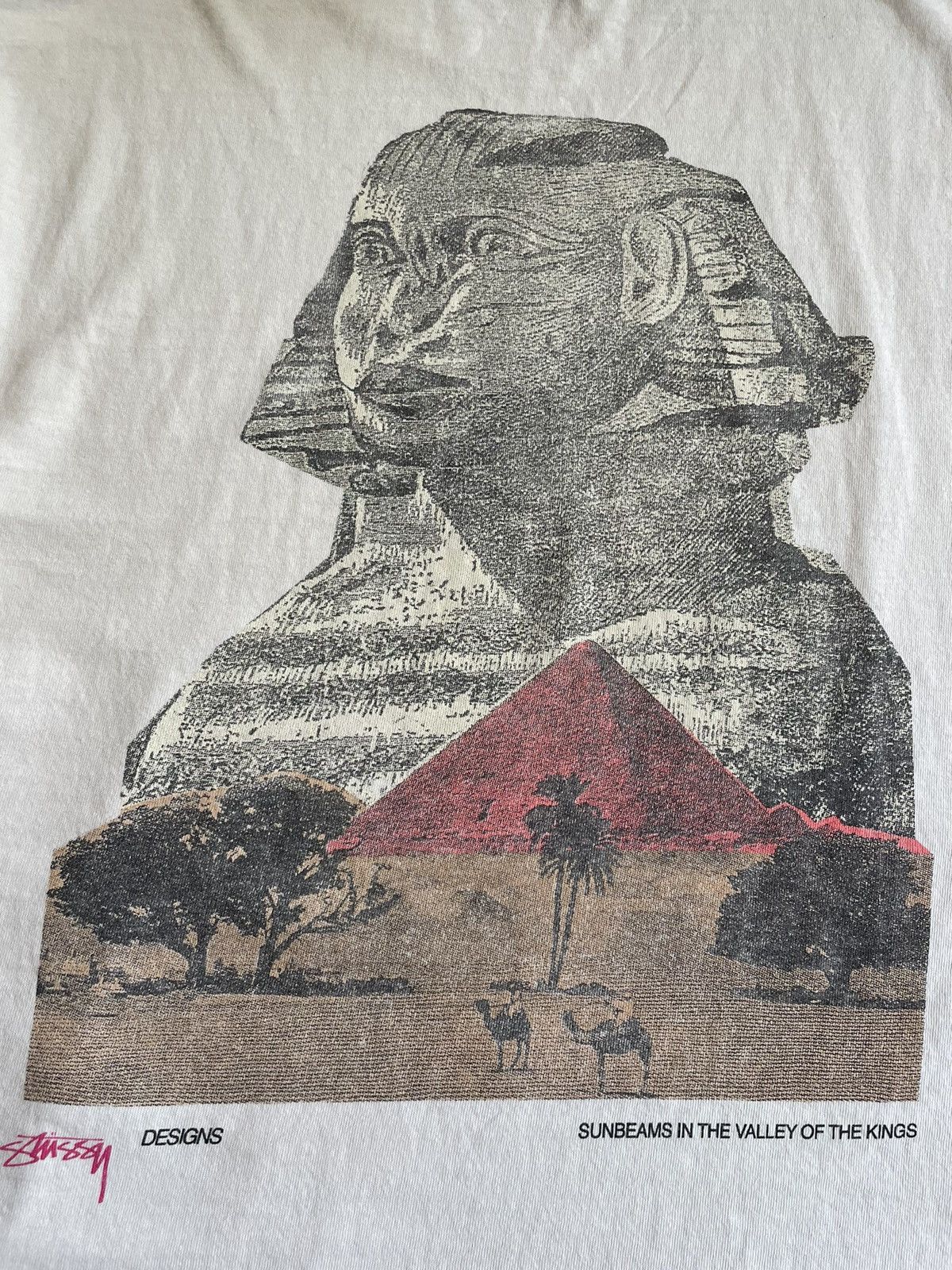 Stussy Stussy Sphinx Pigment Dyed T-Shirt Size US M / EU 48-50 / 2 - 6 Thumbnail