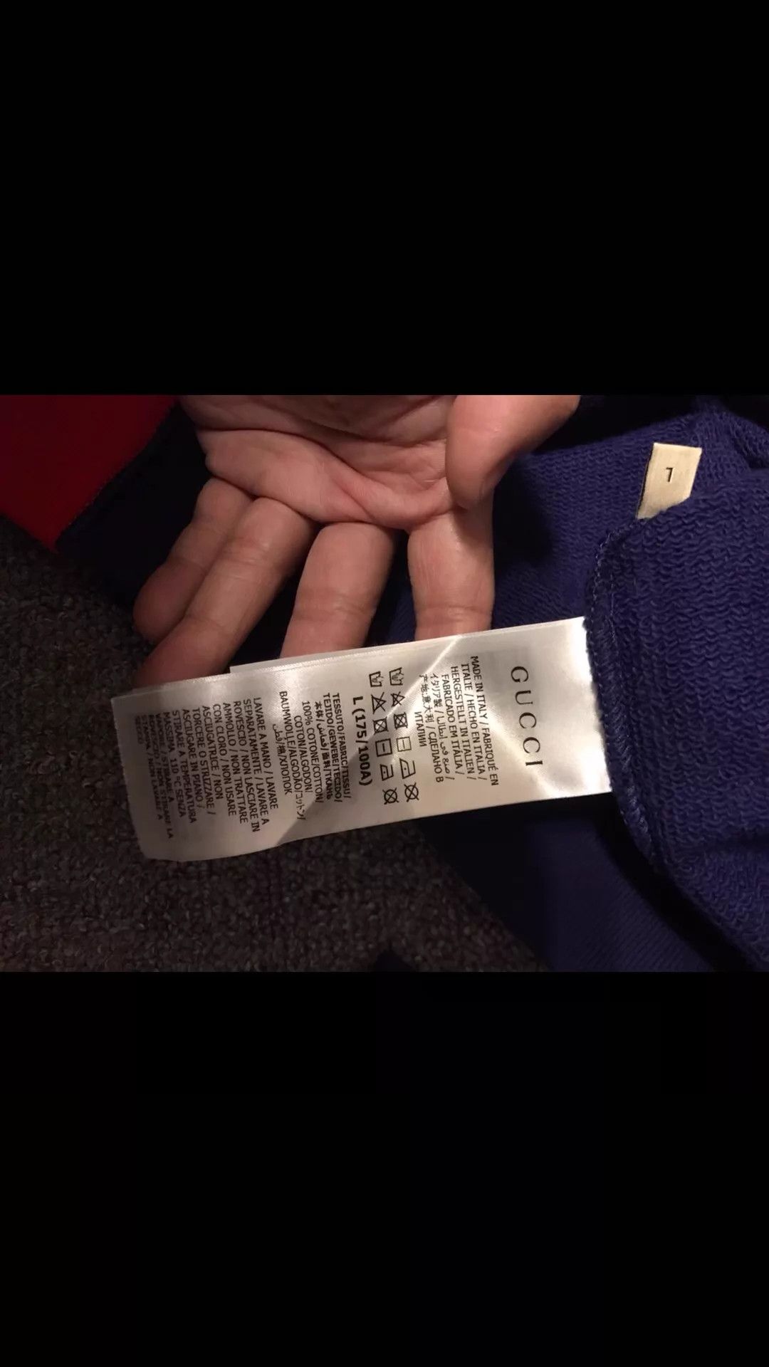 Gucci Gucci x TNF Colorblock Logo Sweatshirt L Size L / US 10 / IT 46 - 6 Thumbnail
