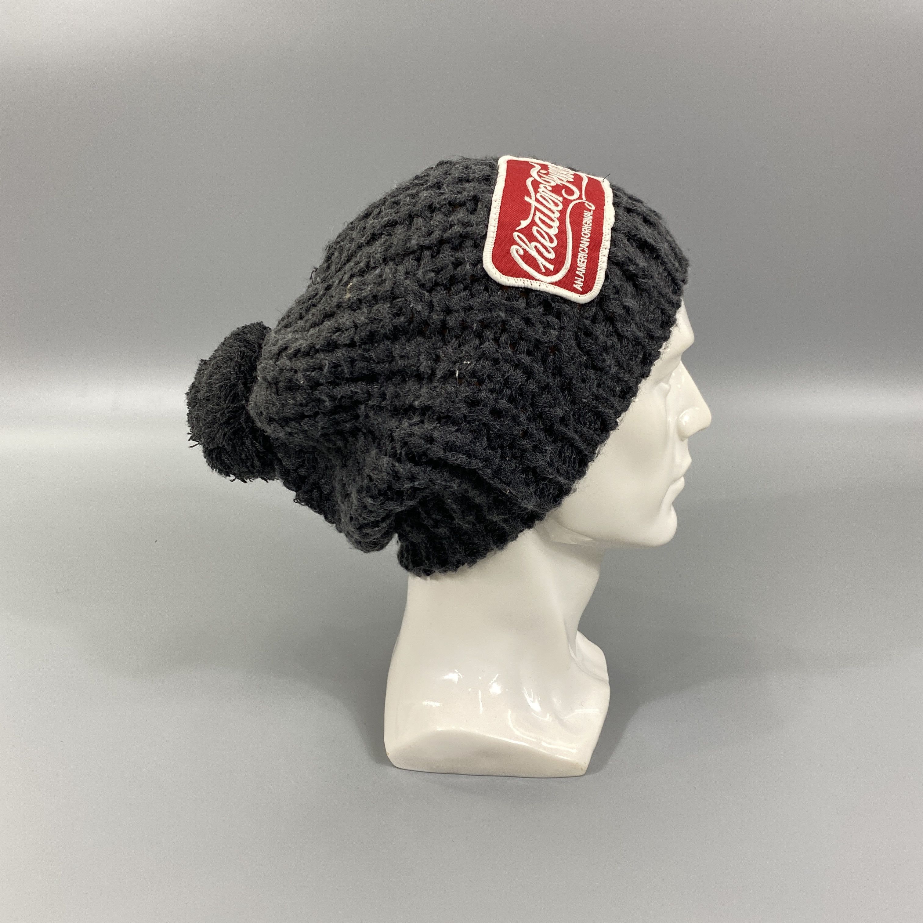 Japanese Brand Anap Sport Patches Beanie Hat -BN892 Size ONE SIZE - 2 Thumbnail