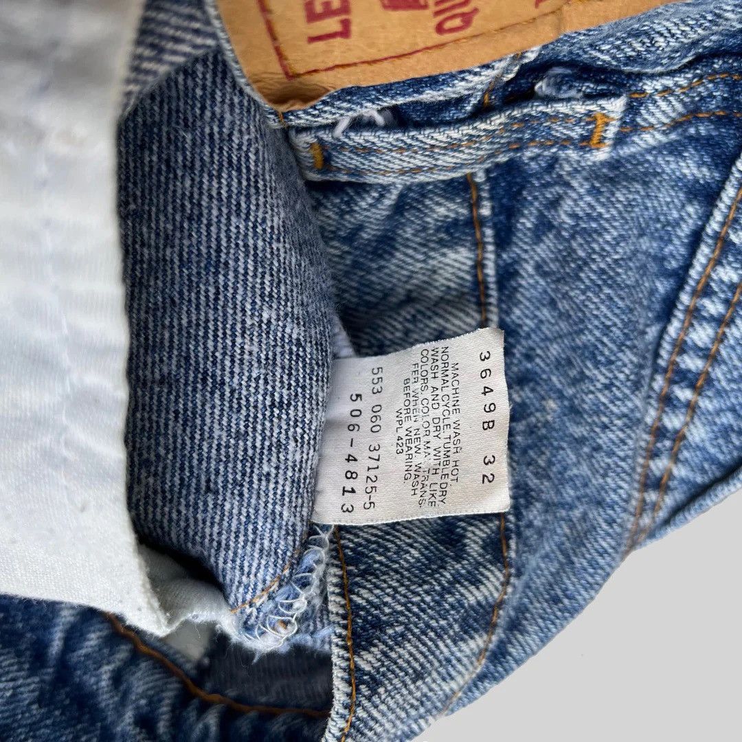 Levi's × Vintage Levi’s 1980 80s 506 Vintage W29 Straight USA Made Denim Jean Size US 29 - 5 Thumbnail
