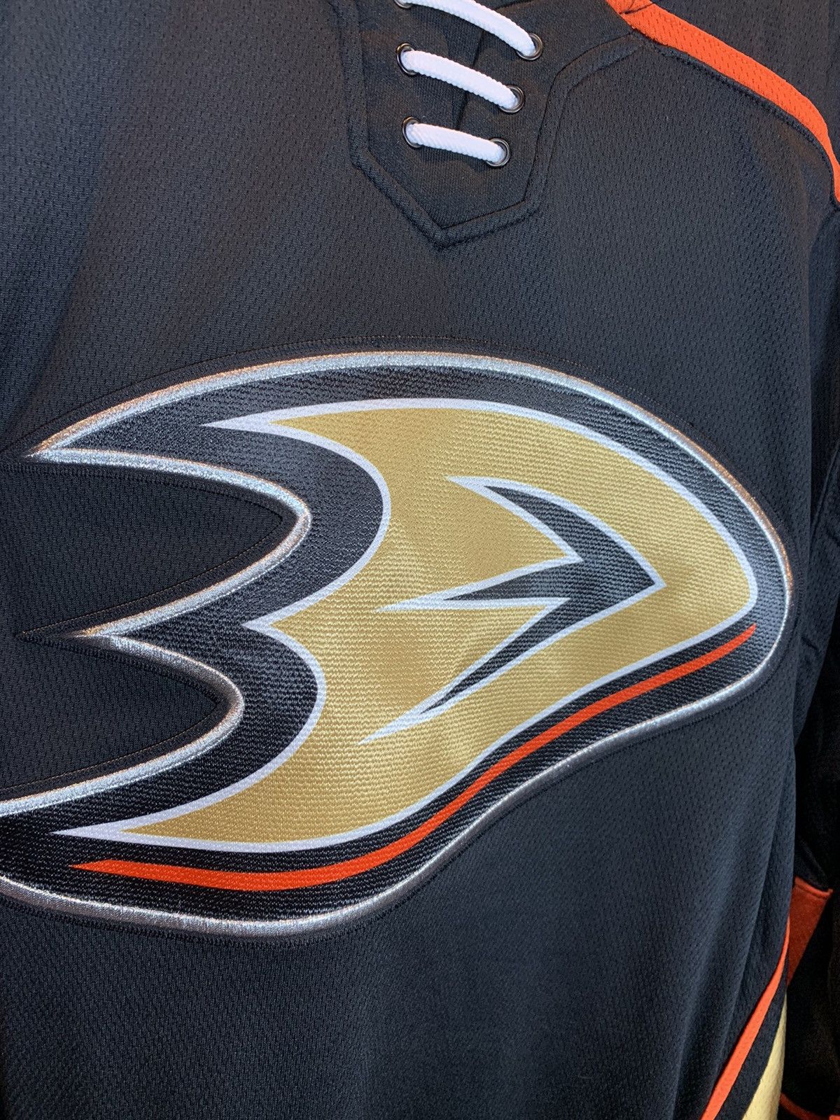 NHL *RARE* New Anaheim Ducks NHL Hockey Jersey Embroidered - 2XL Size US XXL / EU 58 / 5 - 5 Thumbnail