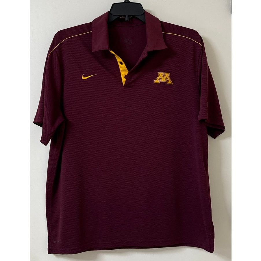 Nike University of Minnesota Lot Large Nike Polo Shirts T, Shorts Size US L / EU 52-54 / 3 - 1 Thumbnail