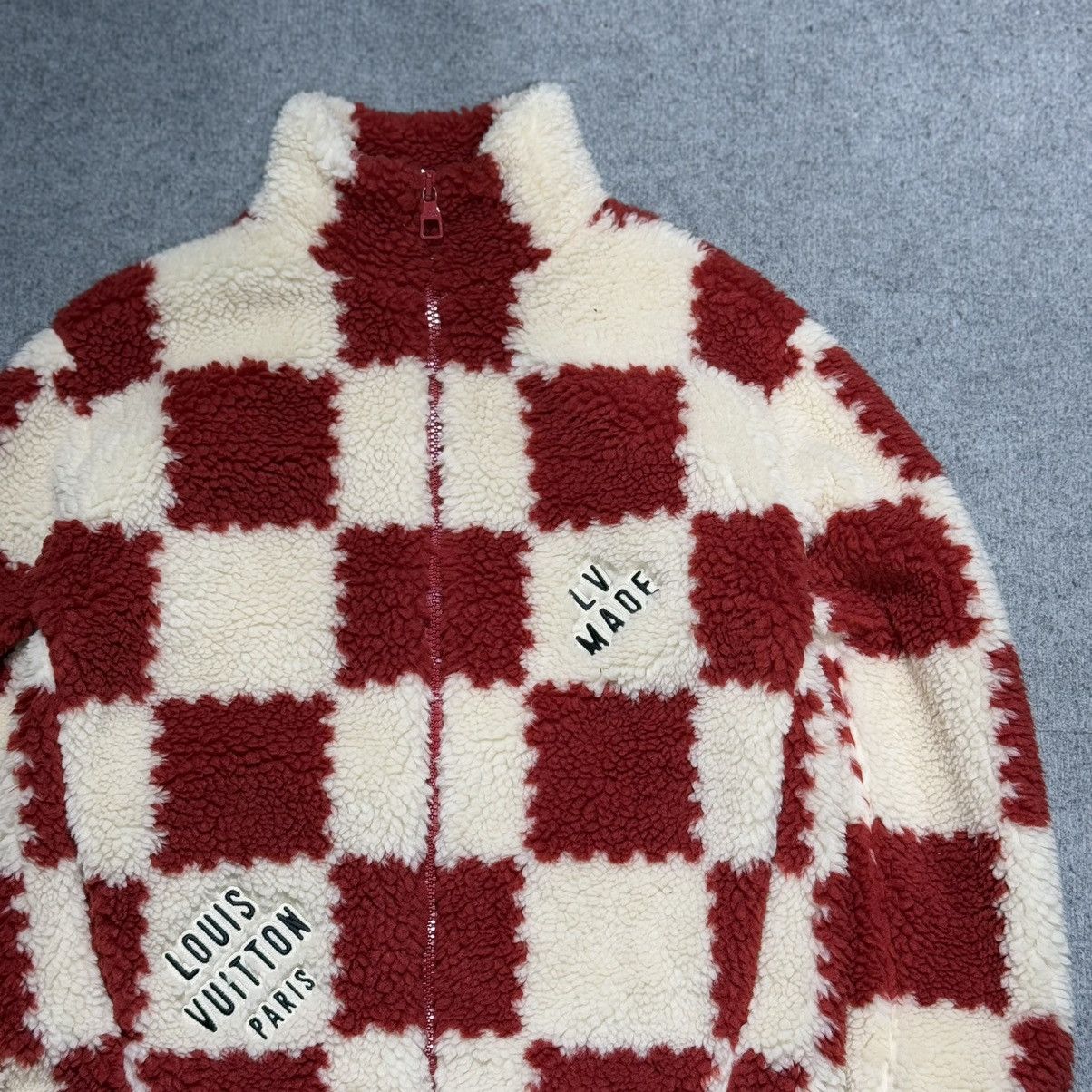 Louis Vuitton × Nigo Louis Vuitton x Nigo Jacquard Damier Fleece Blouson Size US S / EU 44-46 / 1 - 4 Thumbnail