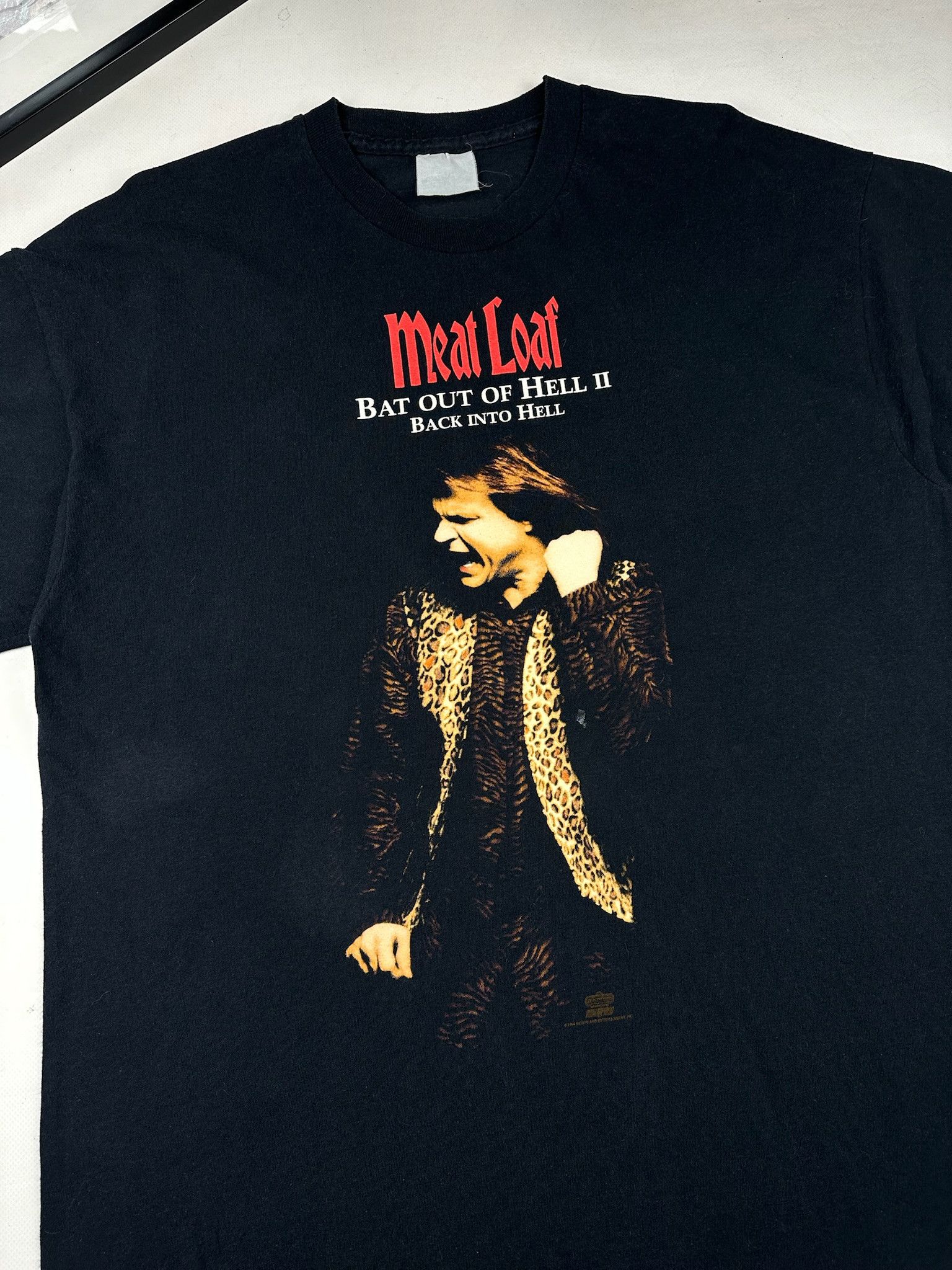 Band Tees Vintage Meatloaf Band T shirt Size US XL / EU 56 / 4 - 3 Thumbnail