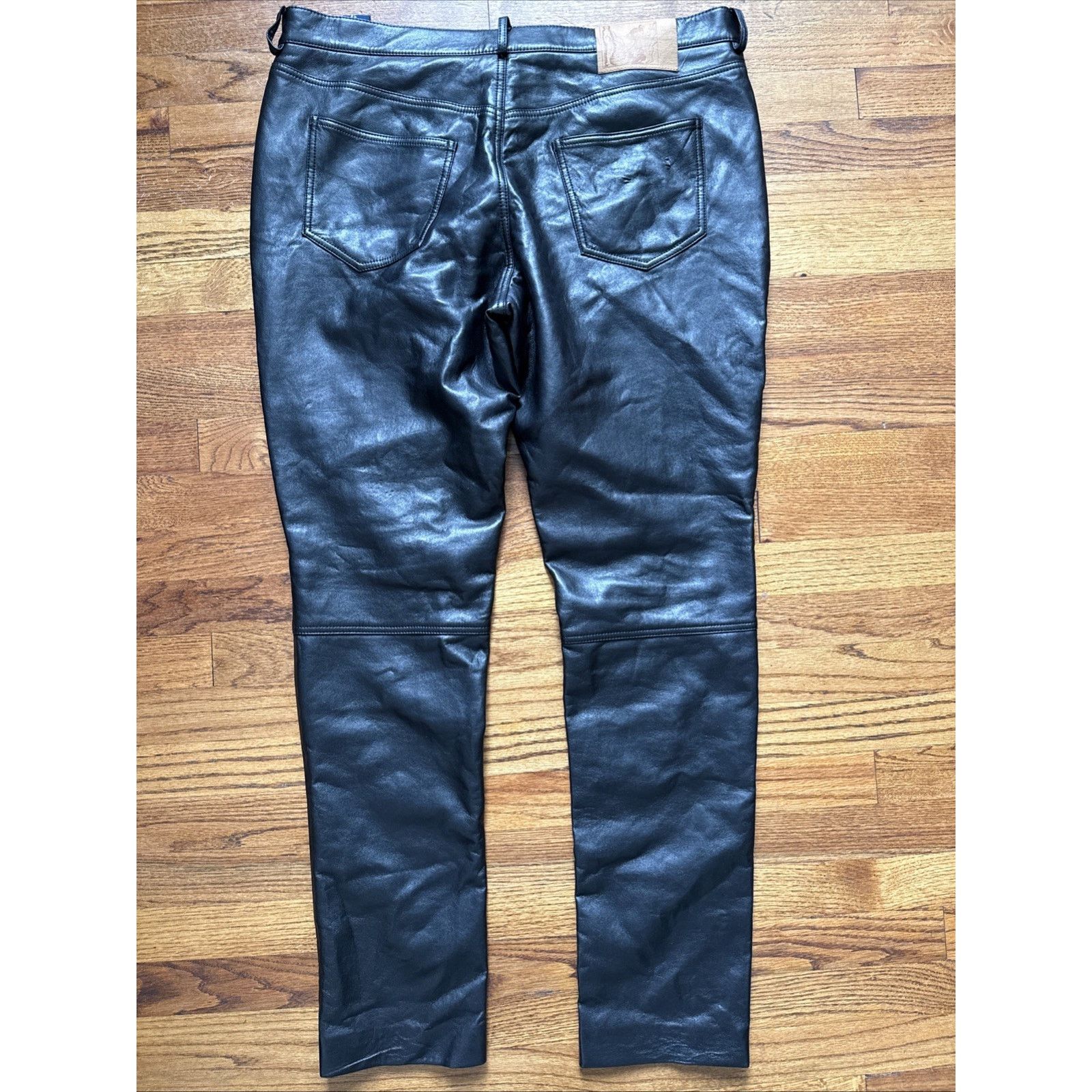 Martine Rose MARTINE ROSE Straight cut PANTS size XL black Size US 40 / EU 56 - 14 Thumbnail