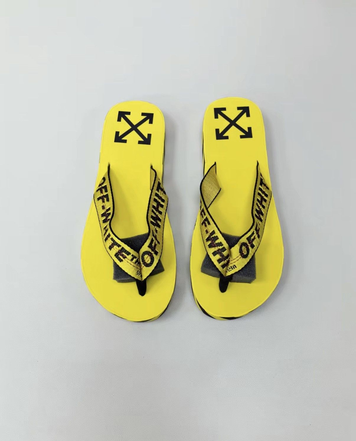 Off-White OFF-WHITE Ultra Light Thick Sole Slide Sandals J30 Size US 7 / EU 40 - 1 Thumbnail