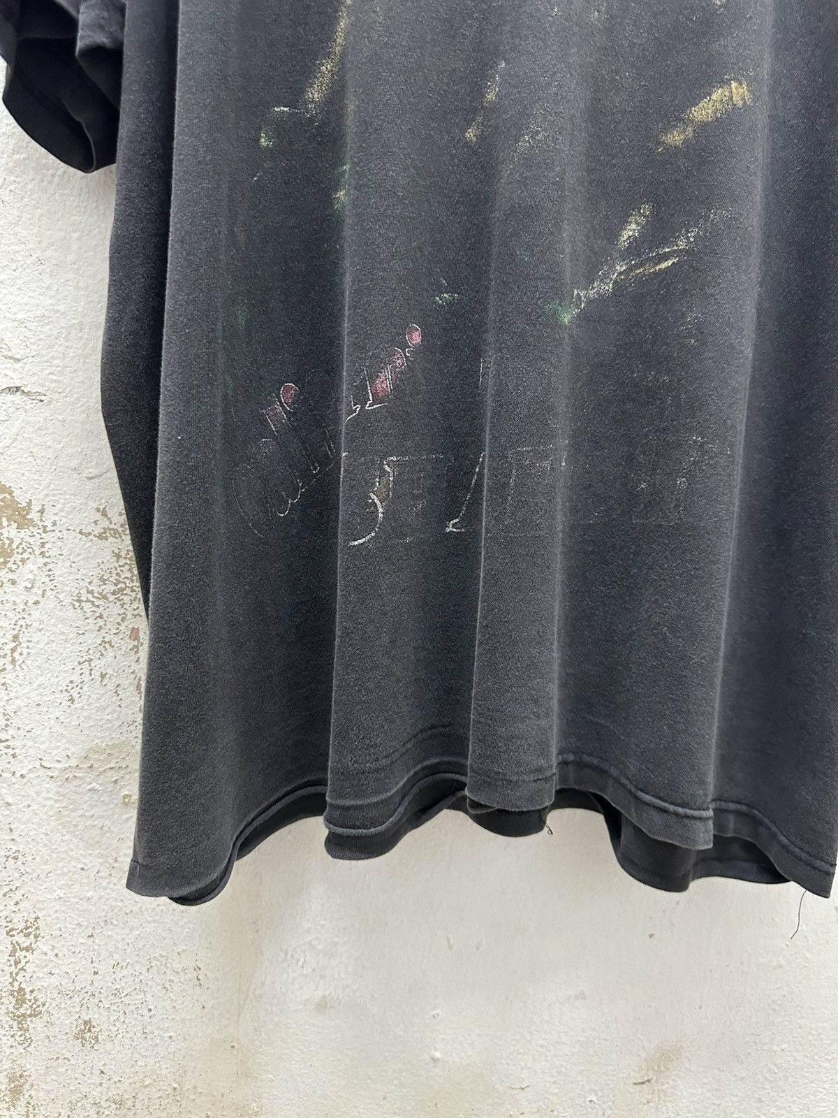 Rap Tees Rare Vintage 90's Tupac Shakur Perfect Distressed Faded Tees Size US XXL / EU 58 / 5 - 5 Thumbnail