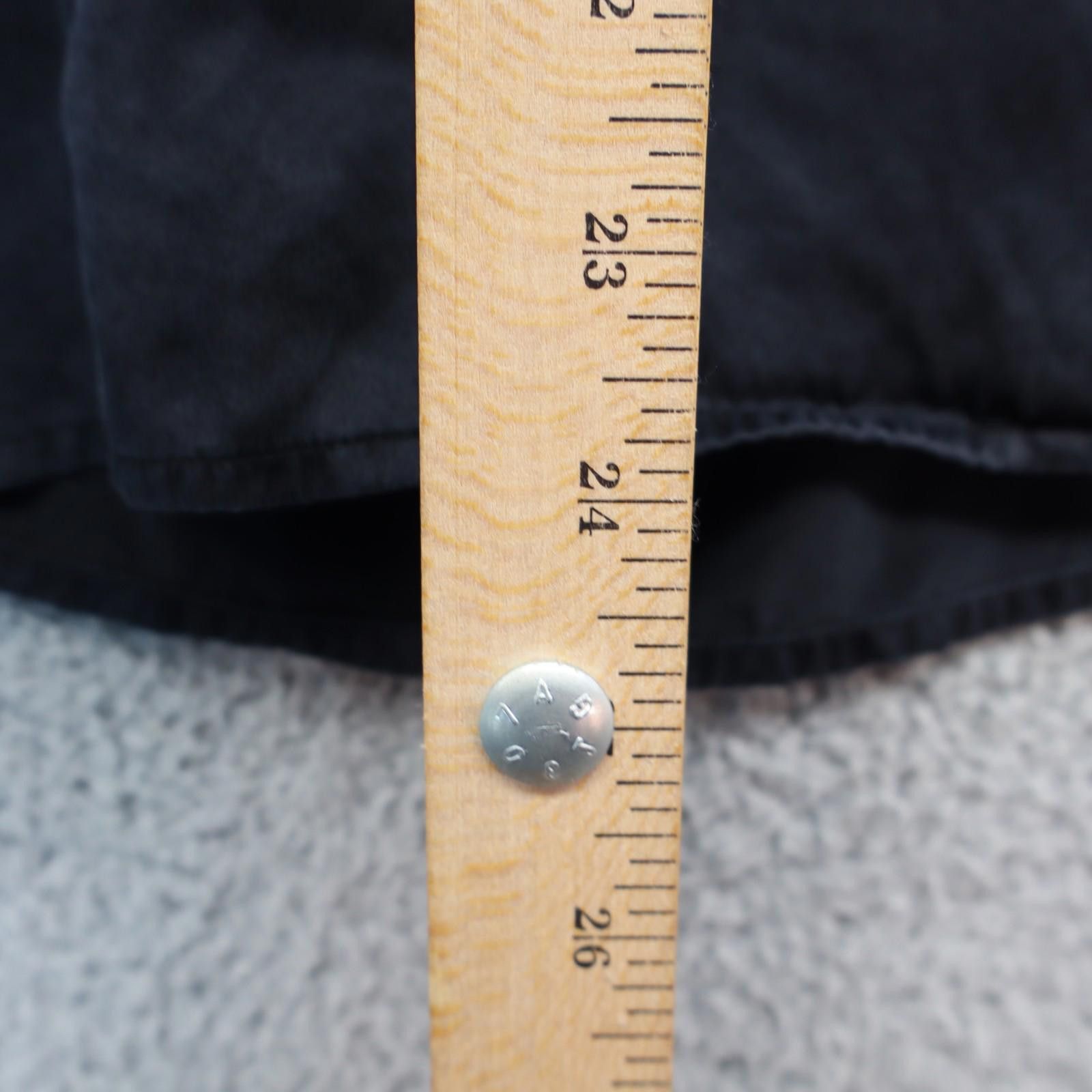 Other Casual Corner Silk Button Shirt Womens Size 8 Black Size M / US 6-8 / IT 42-44 - 3 Thumbnail