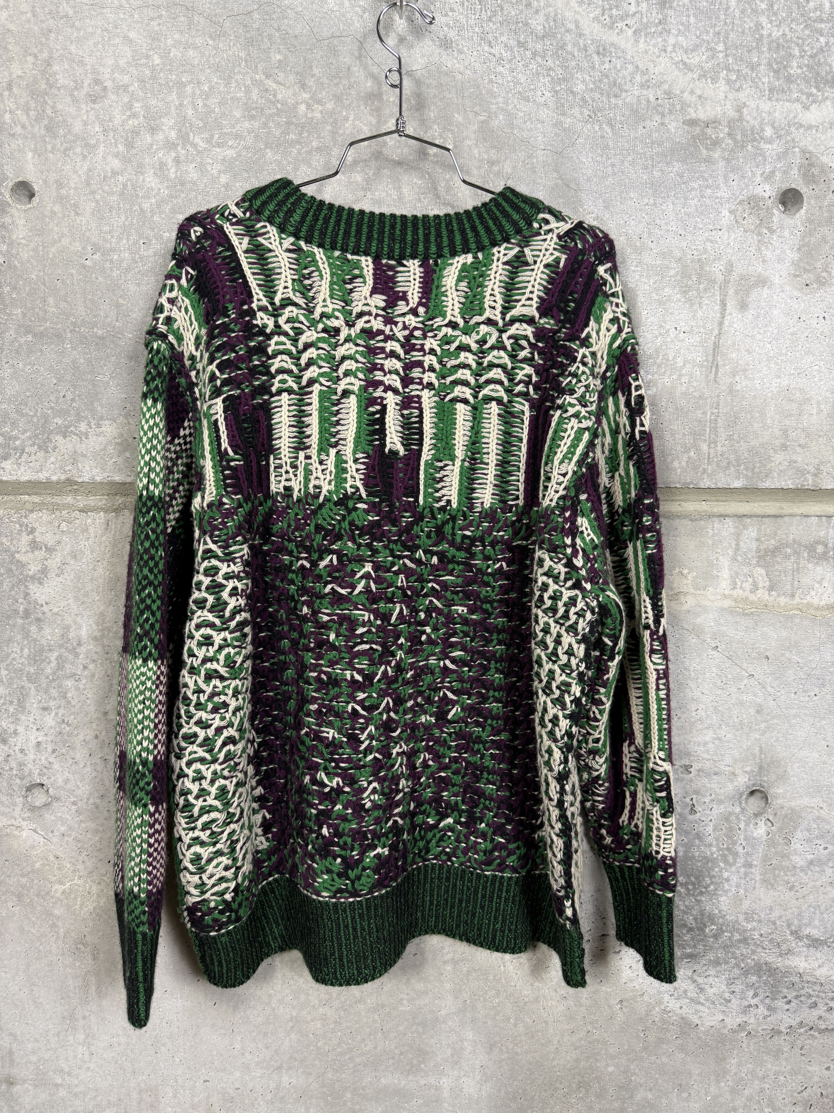 Sterling Ruby S.R. Studio Float Jacquard Crewneck Sweater Size US S / EU 44-46 / 1 - 9 Thumbnail