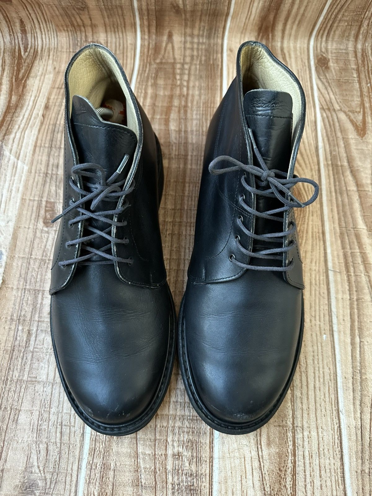 Paraboot Paraboot Black Leather Vintage Size US 8 / EU 41 - 4 Thumbnail