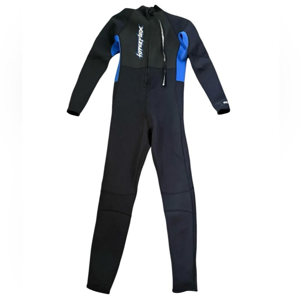 Designer HYPERFLEX Juniors' 3/2 ACCESS BZ Unisex Wetsuit Size 16 Size ONE SIZE - 7 Thumbnail
