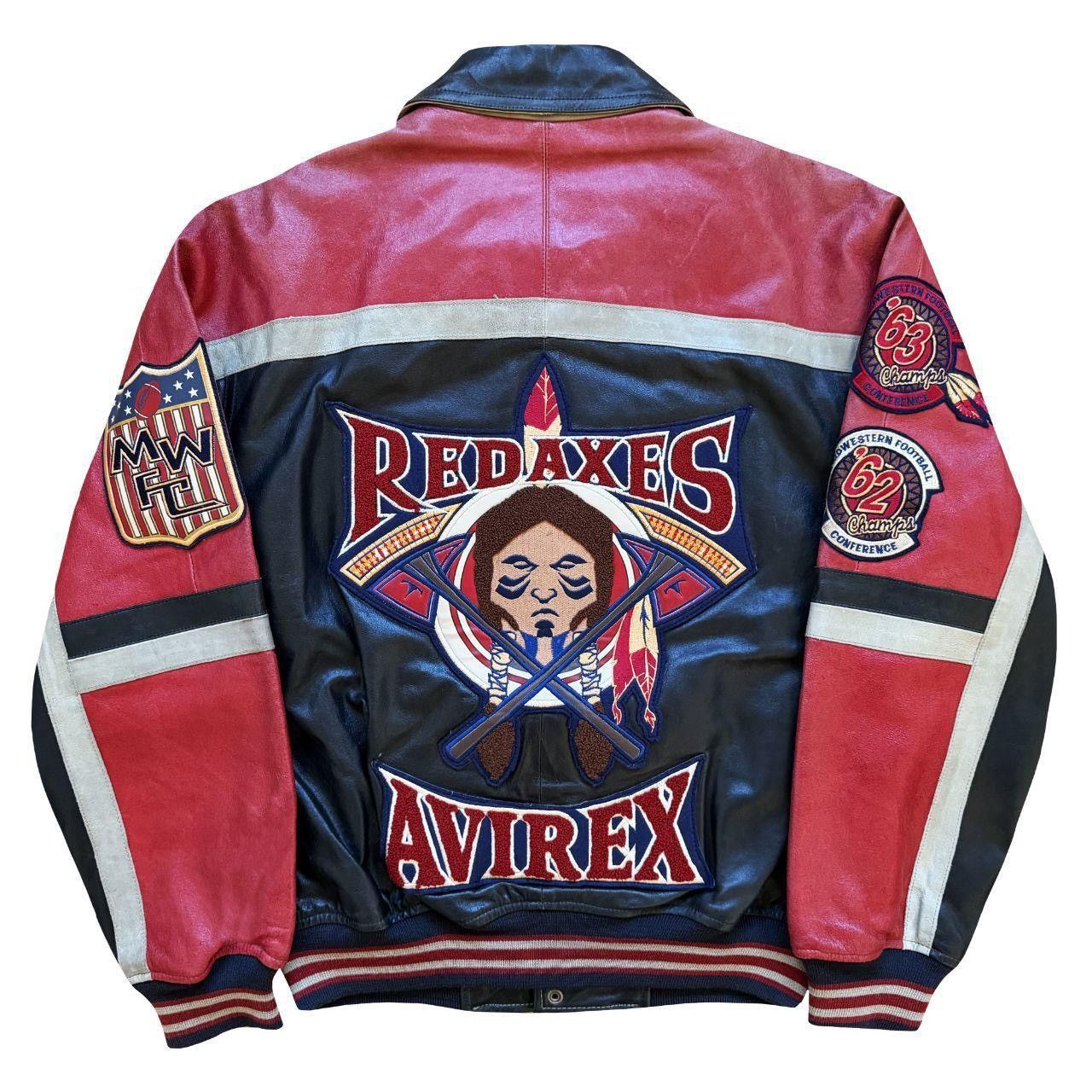 Avirex Avirex Leather Varsity Jacket Size US S / EU 44-46 / 1 - 1 Thumbnail