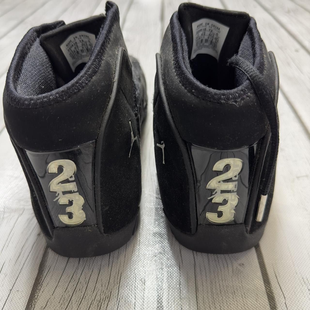 Jordan Brand × Vintage Vintage Jordan Jumpman Trifecta in black. From the 2002 Size US 10.5 / EU 43-44 - 4 Thumbnail
