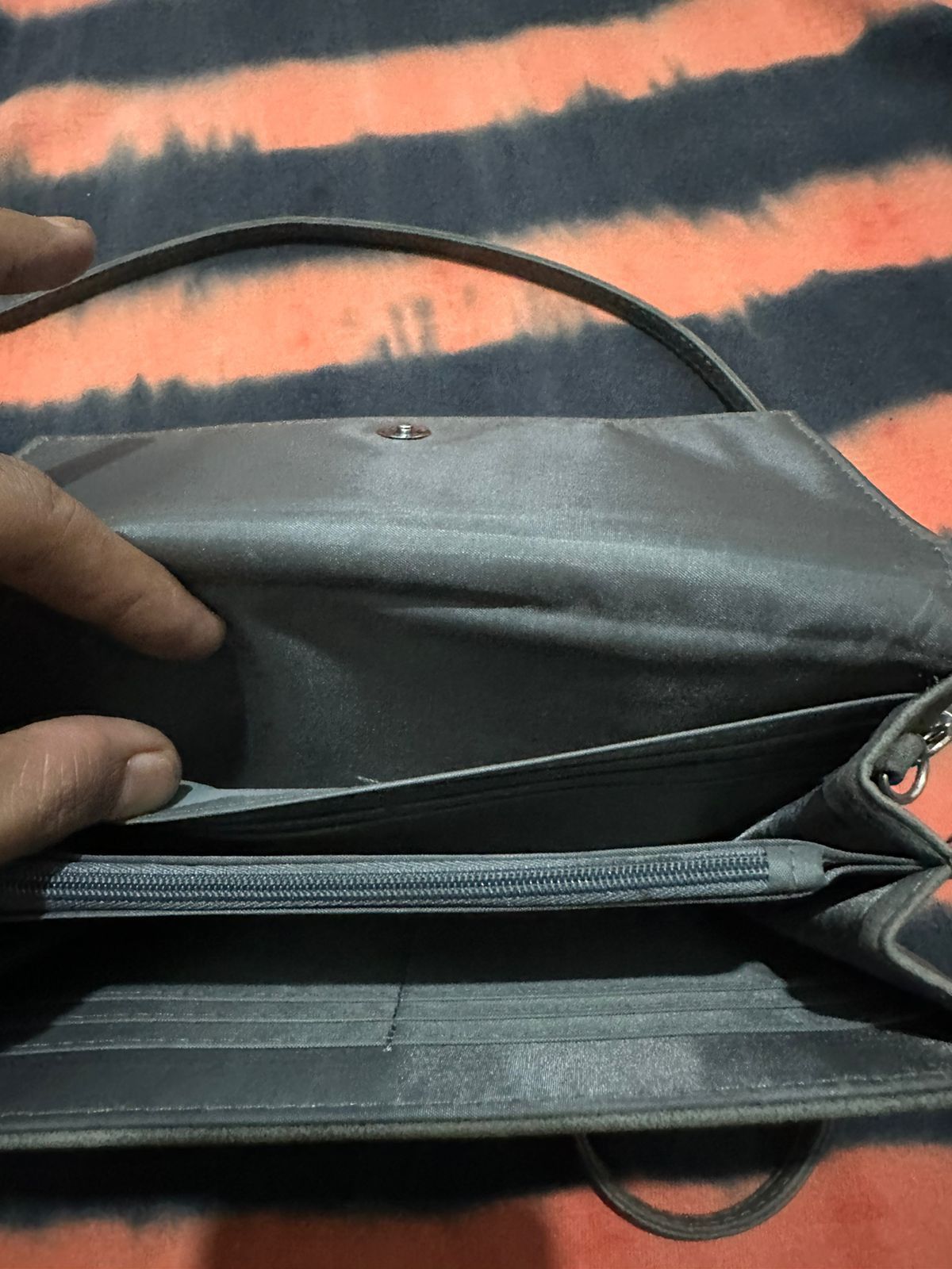 Y's × Yohji Yamamoto Y's Yohji Yamamoto Crossbody Clutch Bag Lots Slot/pocket Size ONE SIZE - 9 Thumbnail