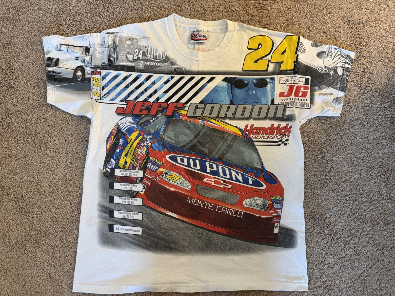 Chase Authentics × NASCAR 2004 Jeff Gordon Racing Tee Size US M / EU 48-50 / 2 - 1 Thumbnail