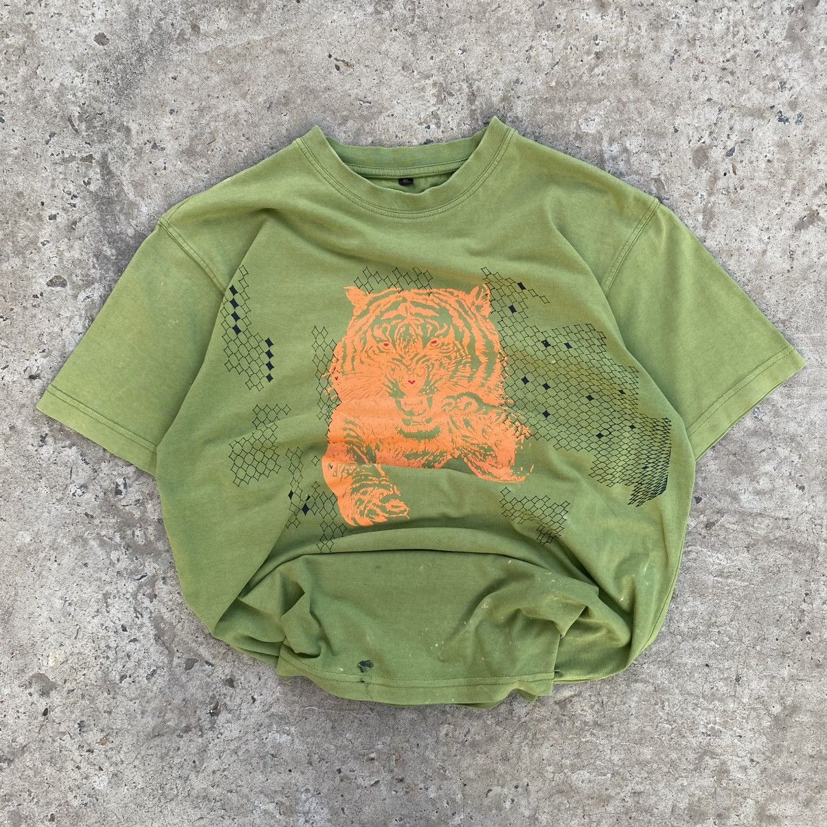 Vision Streetwear Vintage Adult Tigers T-shirts Big Logo Trashed Size S Grunge Size US S / EU 44-46 / 1 - 1 Thumbnail