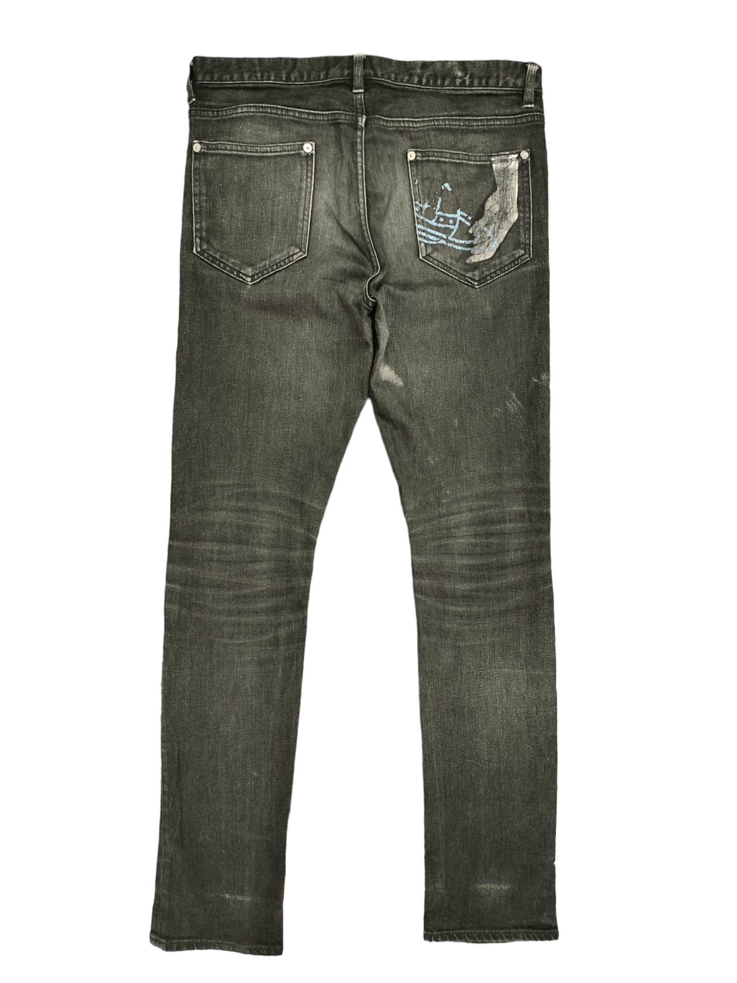 Vivienne Westwood Vivienne Westwood Man Orb Back Pocket Denim Pants ...