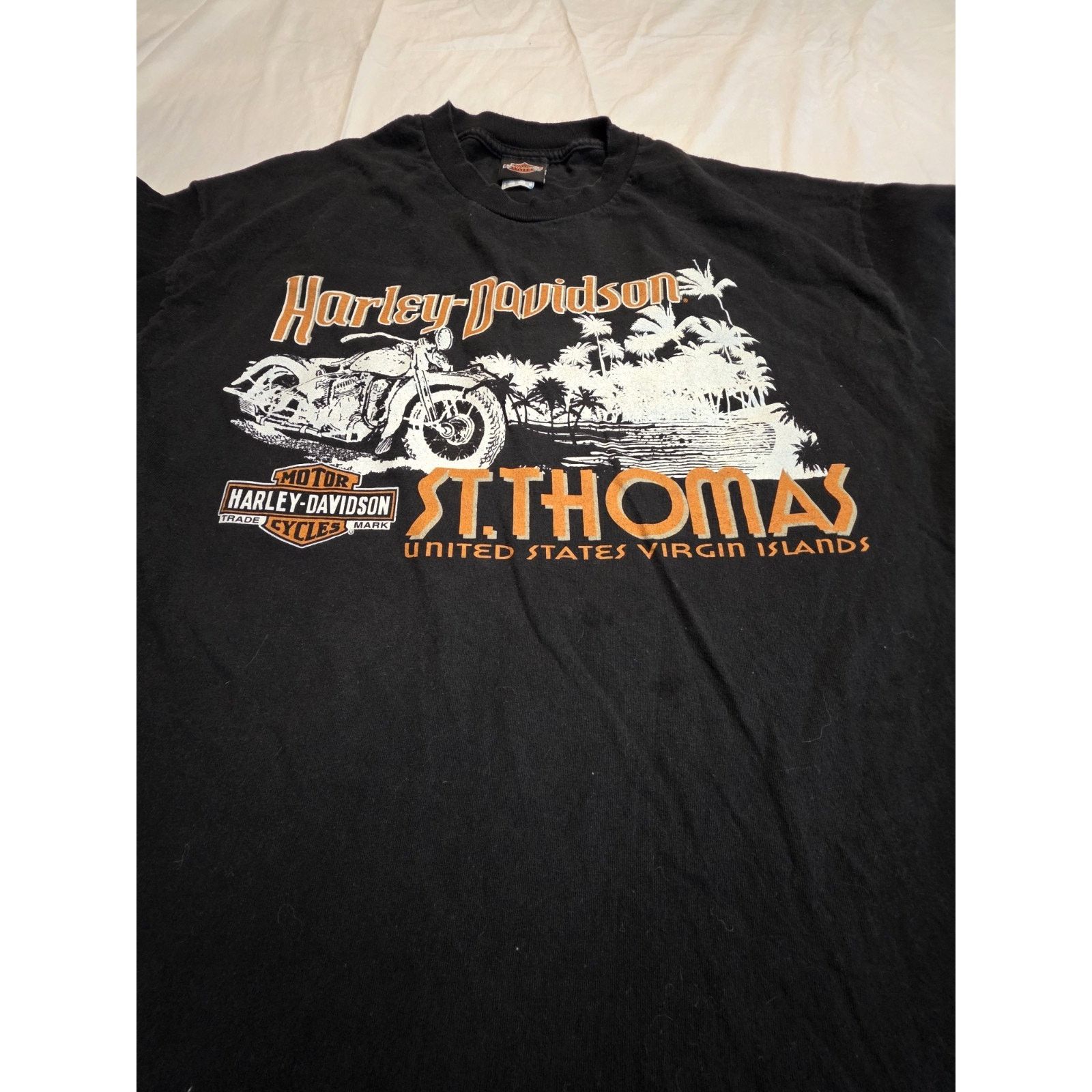 Harley Davidson Harley Davidson ST Thomas Virgin Islands Men's Size Xl Size US XL / EU 56 / 4 - 2 Thumbnail