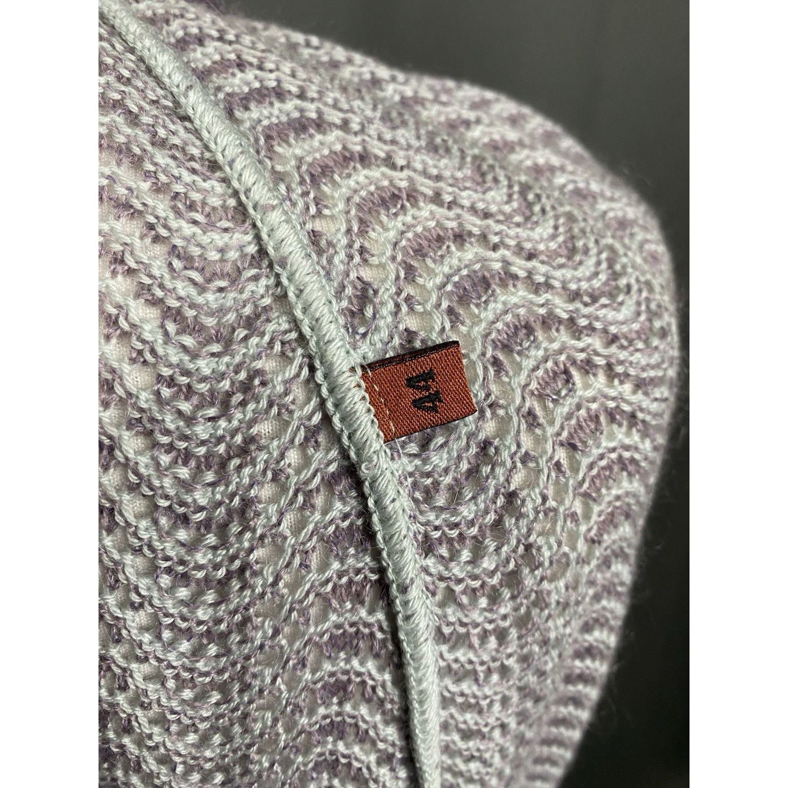 Missoni Missoni Women's Wool Multicolored Long Open Front Knit Cardi Size M / US 6-8 / IT 42-44 - 9 Thumbnail