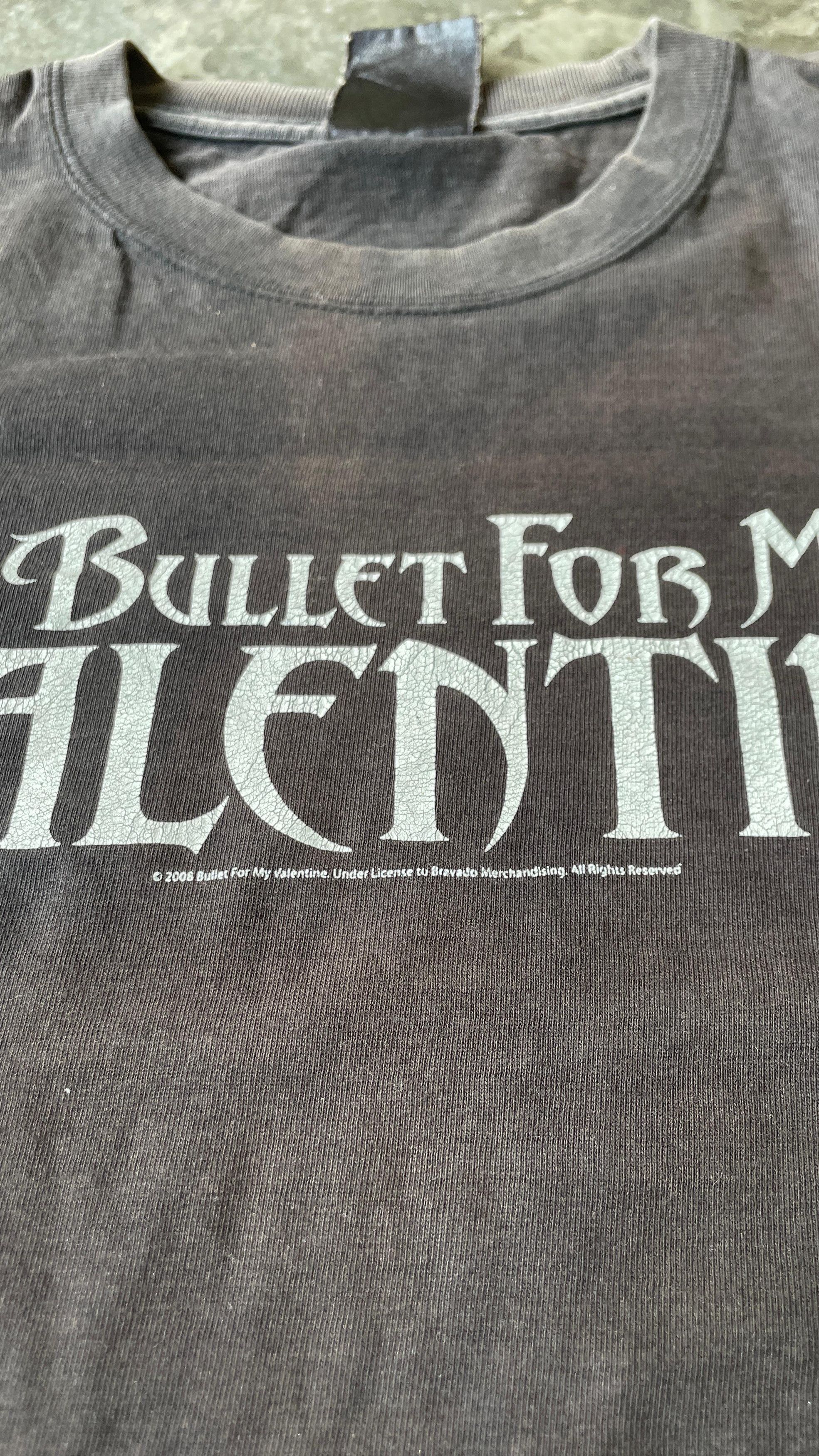 Band Tees 00s BULLET FOR MY VALENTINE JAPAN TOUR TSHIRT Size US S / EU 44-46 / 1 - 3 Thumbnail