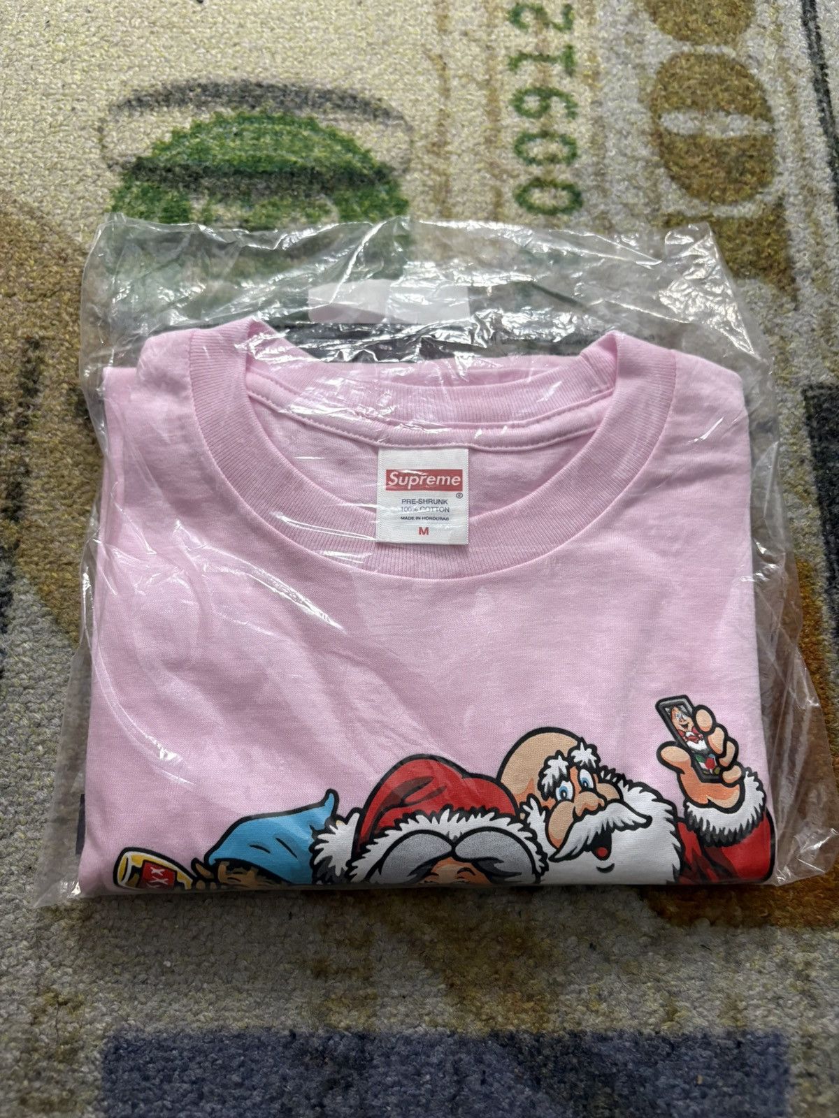 Supreme Supreme Naughty Tee Pink Size US M / EU 48-50 / 2 - 2 Thumbnail