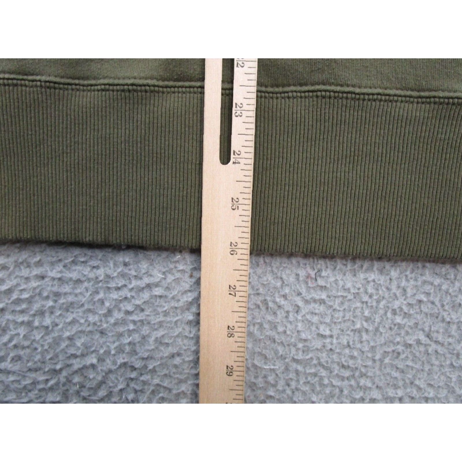 Polo Ralph Lauren Polo Ralph Lauren Women's Hoodie V-Neck Lace Up Oversized XS Green Read Size XS / US 0-2 / IT 36-38 - 7 Thumbnail