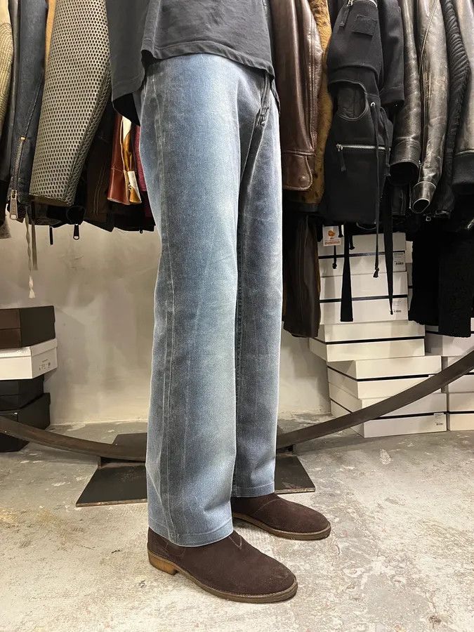 Designer × Roberto Cavalli × Vintage 2000s Roberto Cavalli Blue Gradient Pants Size US 30 / EU 46 - 3 Thumbnail