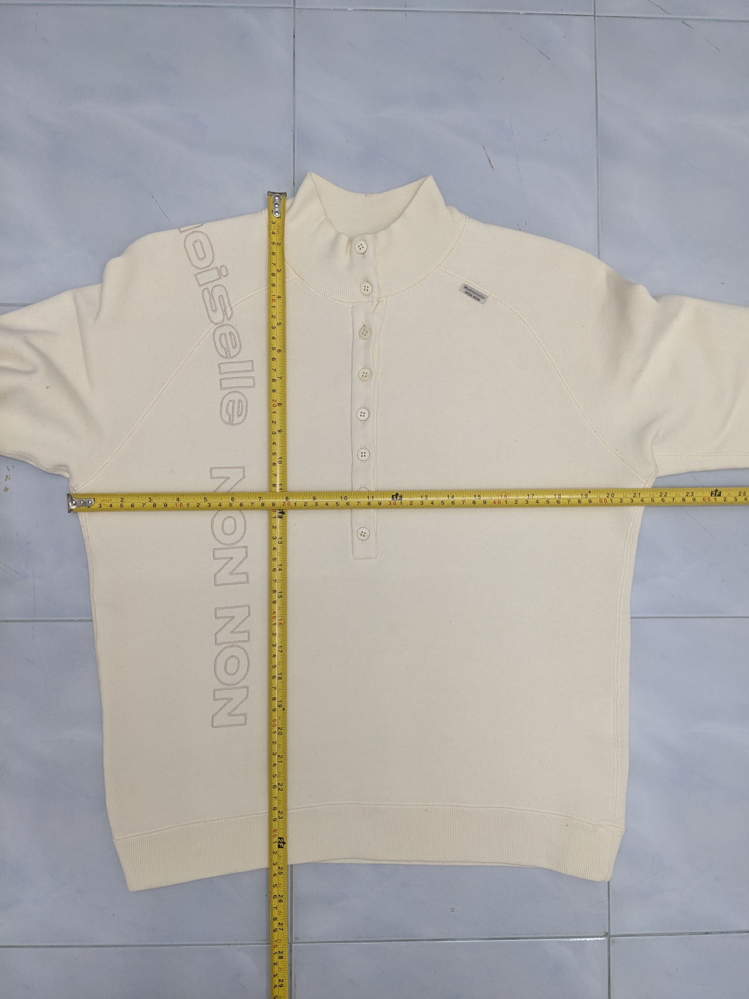 Issey Miyake Mademoiselle Non Non Issey Miyake Sweatshirt Size US L / EU 52-54 / 3 - 9 Thumbnail