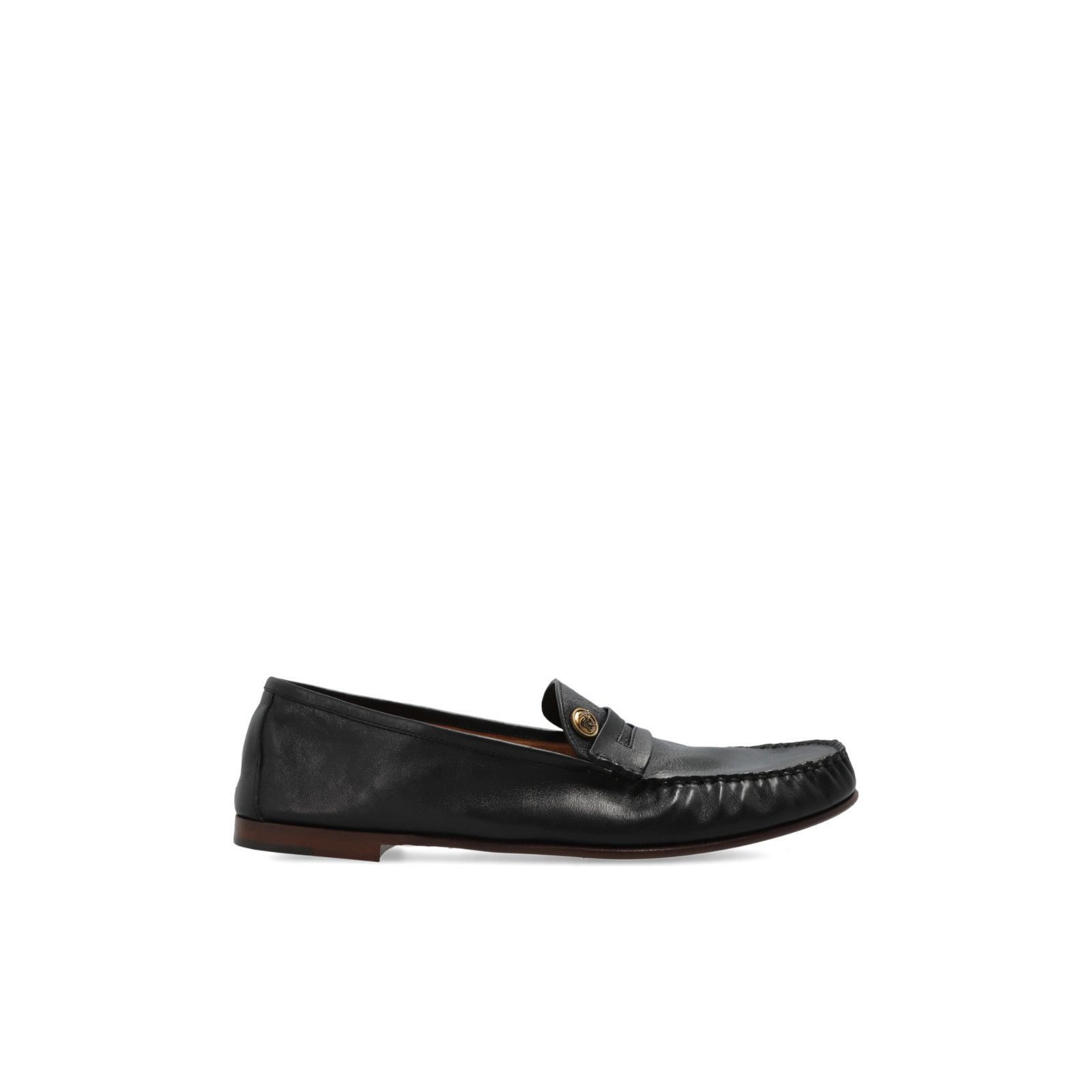 Versace VERSACE Guanto Black Loafers New And Authentic (Men's size:U Size US 11.5 / EU 44-45 - 1 Thumbnail