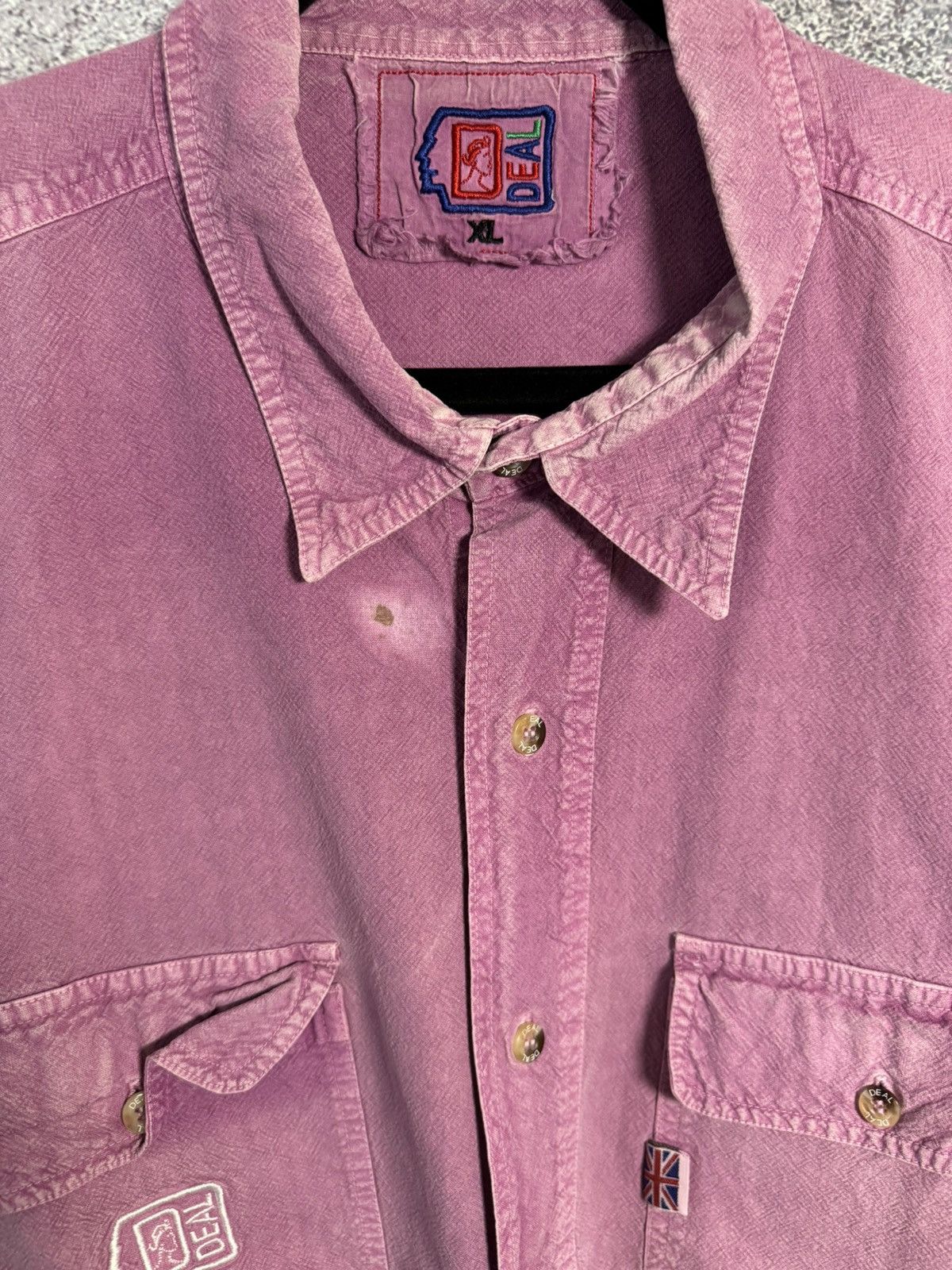 Brain Dead × Flannel × Japanese Brand Oversize Shirt Pink Deal Oldmoney vintage y2k sk8 XL size Size US XL / EU 56 / 4 - 11 Thumbnail