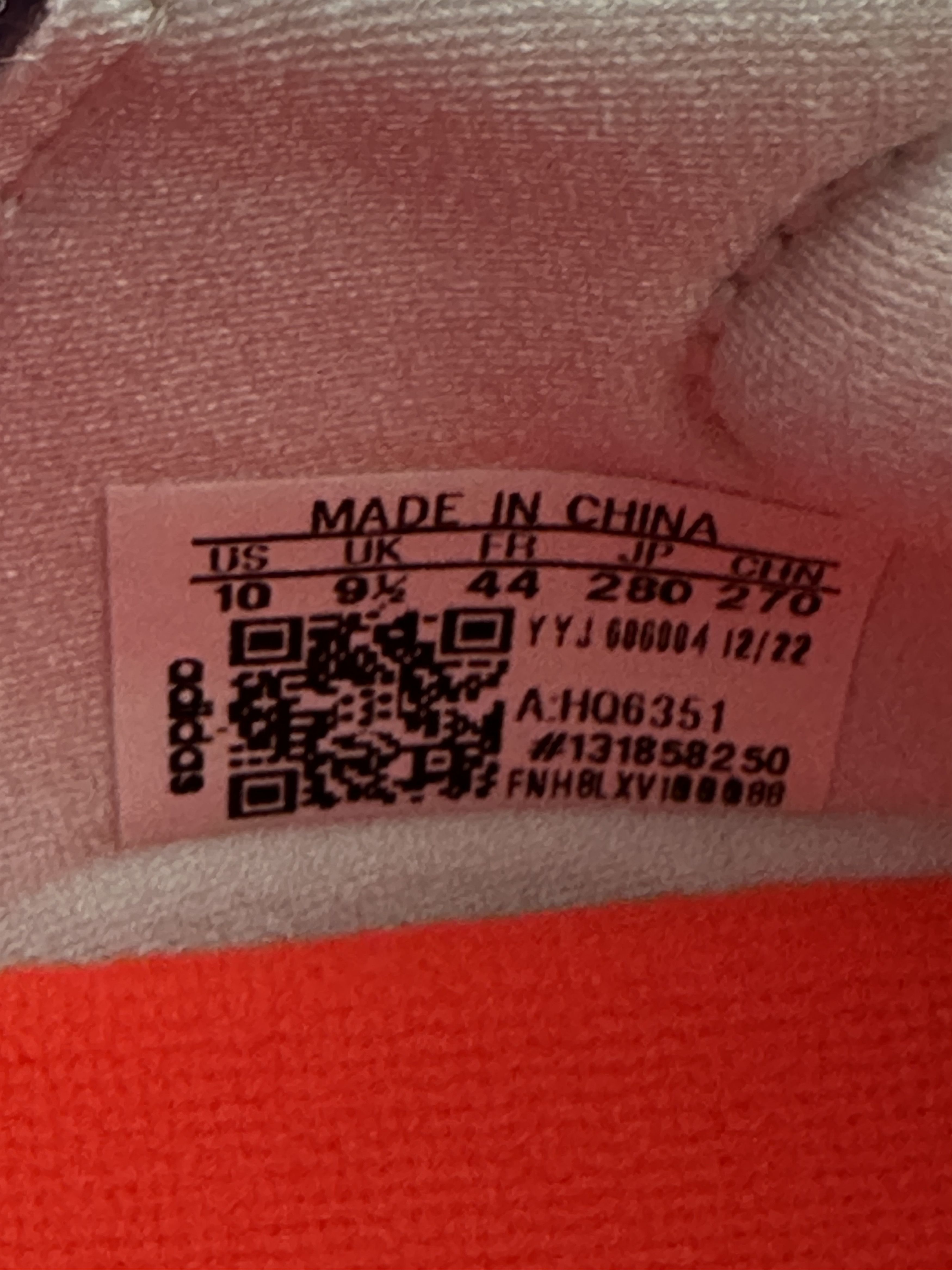 Adidas Adidas Ultraboost Light "White Solar Red" - US Men's 10 Size US 10 / EU 43 - 8 Thumbnail