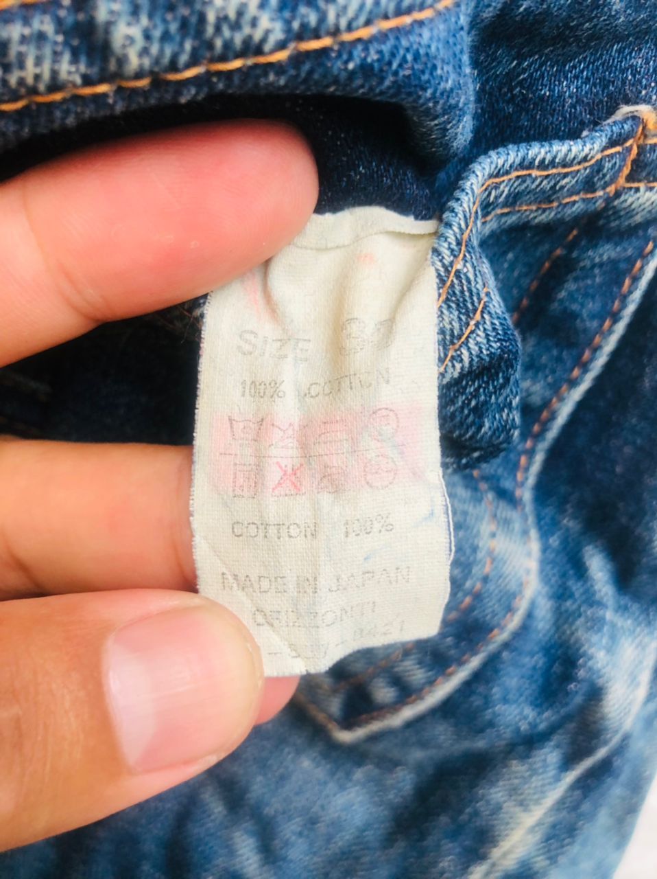 Denime × Japanese Brand × Vintage Vintage Denime Skirt Japanese Designer Fashion Style Size 29" - 11 Thumbnail