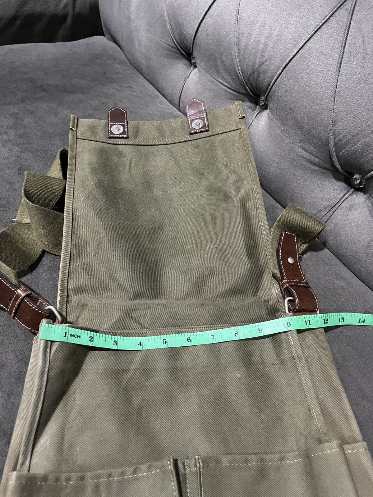 Yohji Yamamoto Authentic INED HOMME By Yohji Yamamoto Militry Bag Size ONE SIZE - 20 Thumbnail